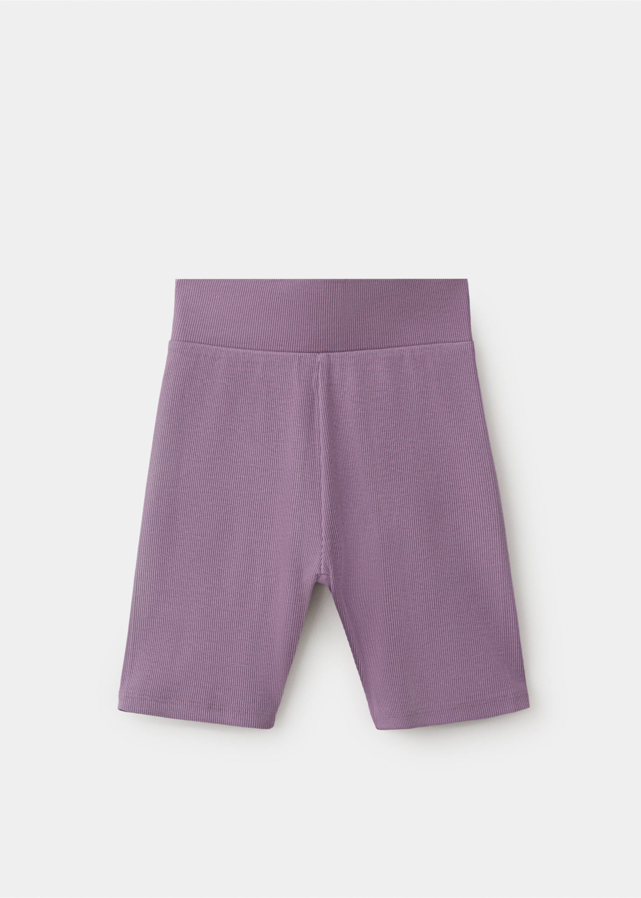 Ribbed leggings - Article without model, Purple. Ref: 27097924-00.