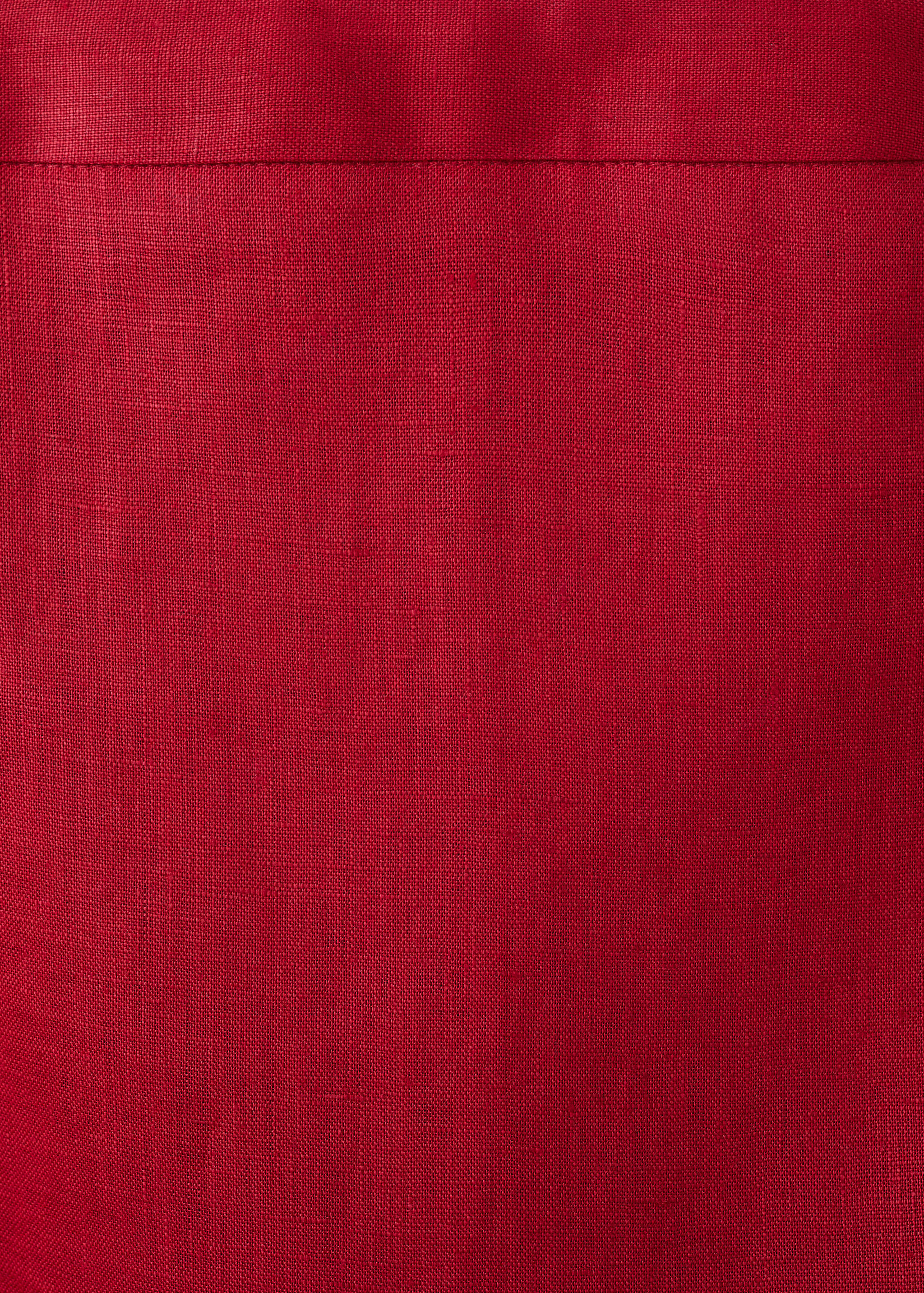 Linen midi skirt - Details of the article 0