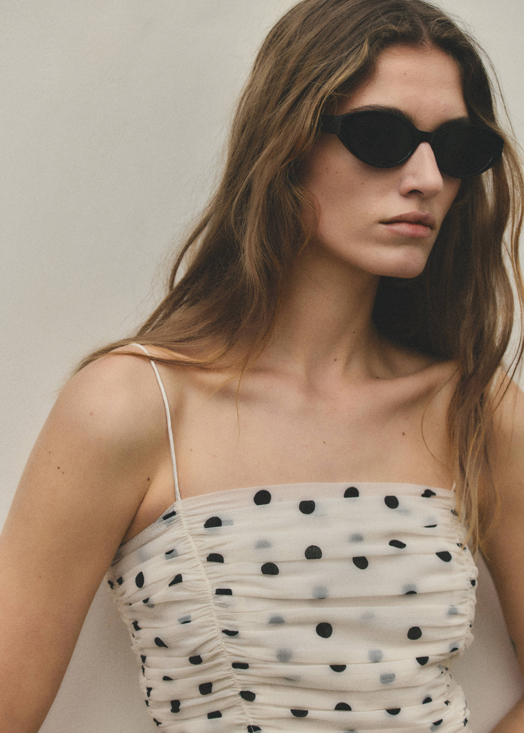 Top fruncido lunares - Detalle del artículo 1