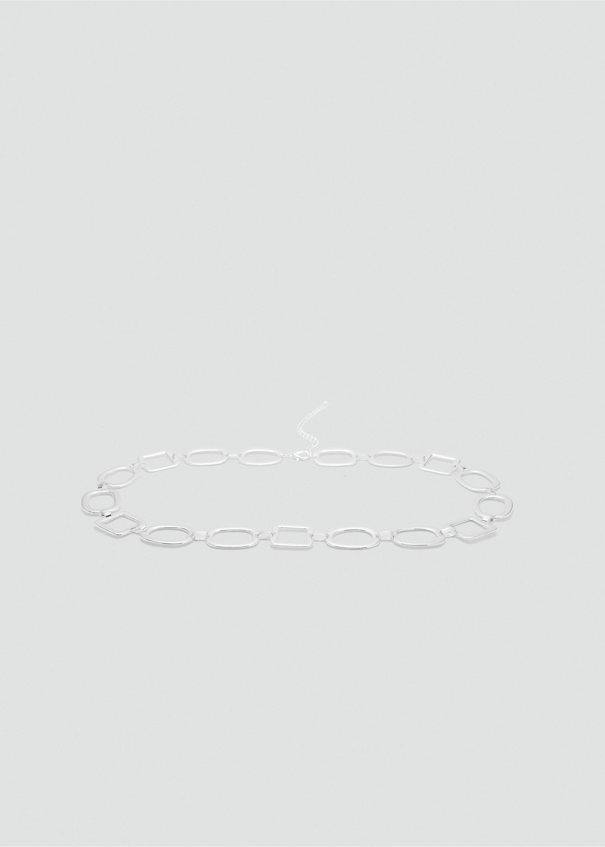 Ceinture chaîne anneaux - Article sans modèle, Argent. Ref: 27097930-00.