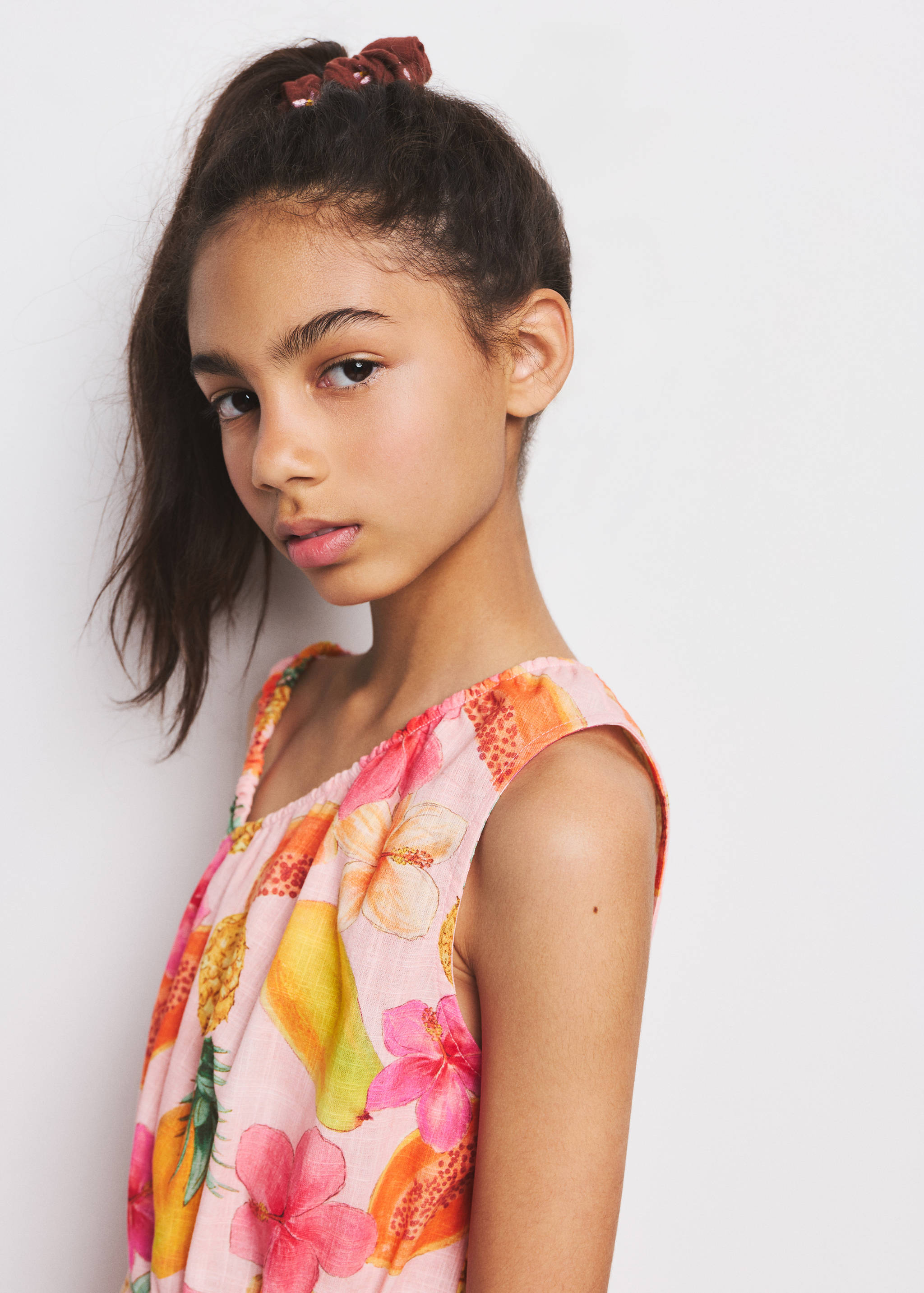 جمبسوت غير متماثل بنقشة استوائية - تفاصيل المنتج 1