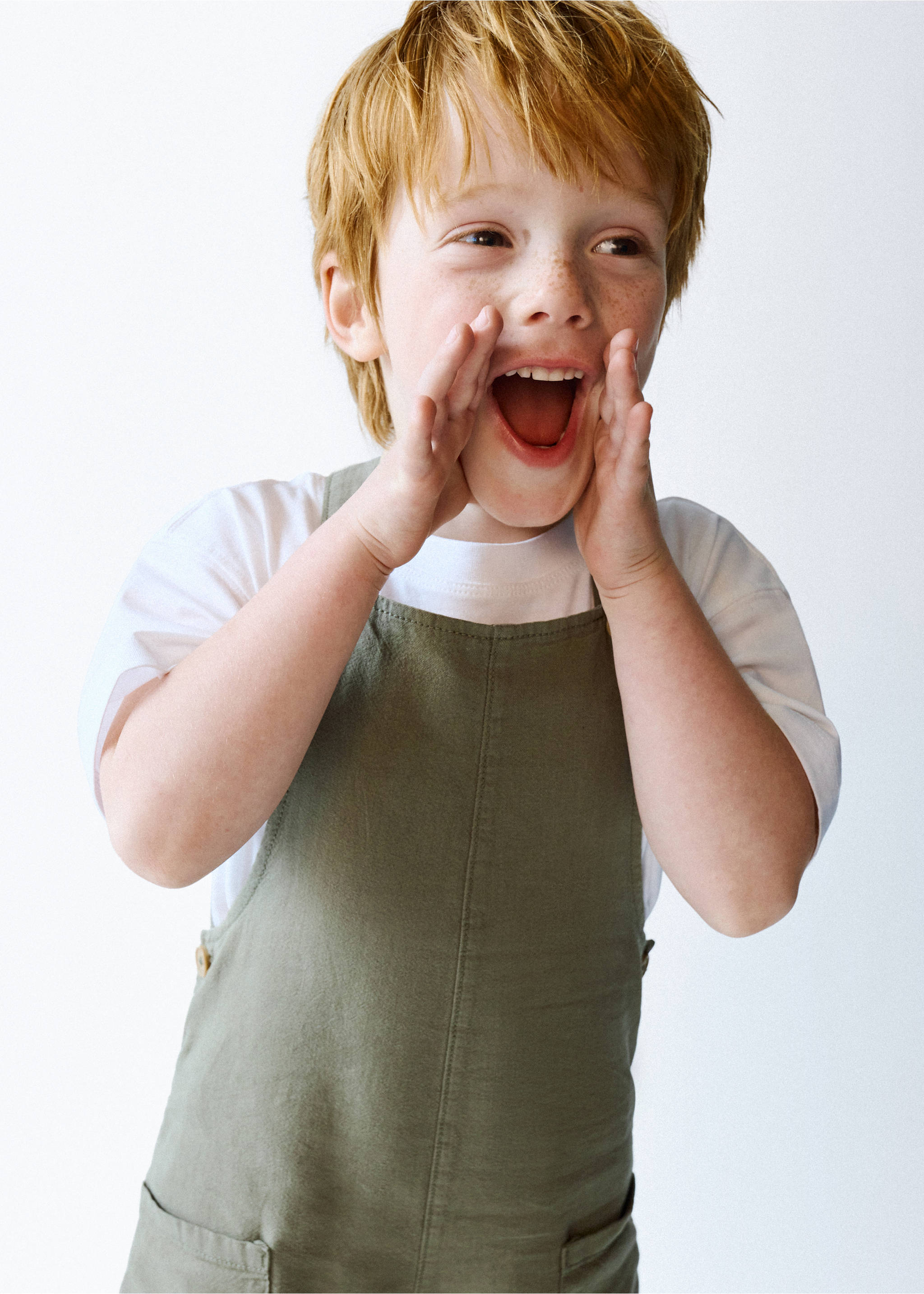 جمبوست من القطن والكتان - تفاصيل المنتج 1, أسمر ضارب إلى الصفرة. Ref: 27098263-00.