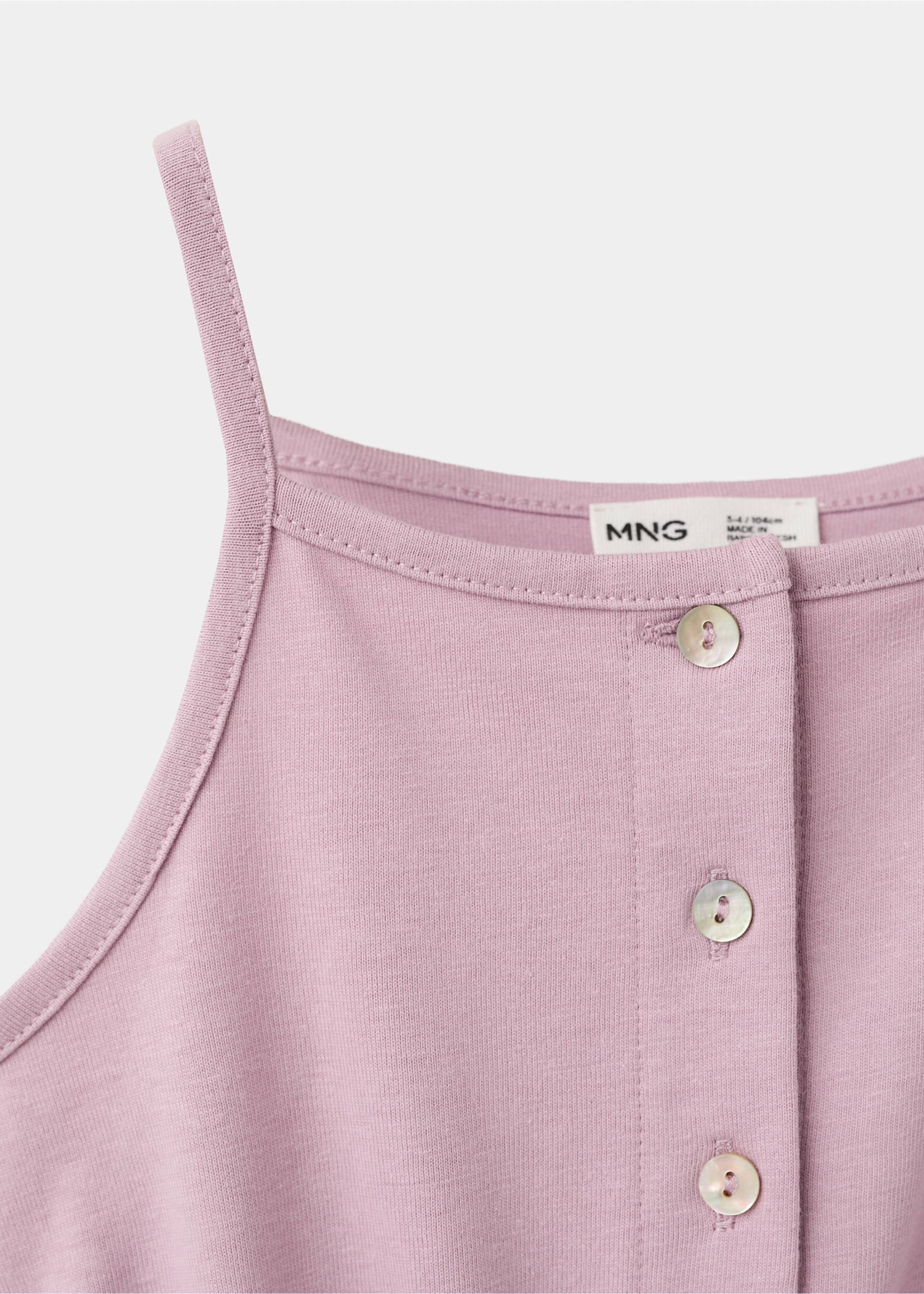 Combi-short coton - Détail de l'article 8, Violet clair/pastel. Ref: 27098265-00.