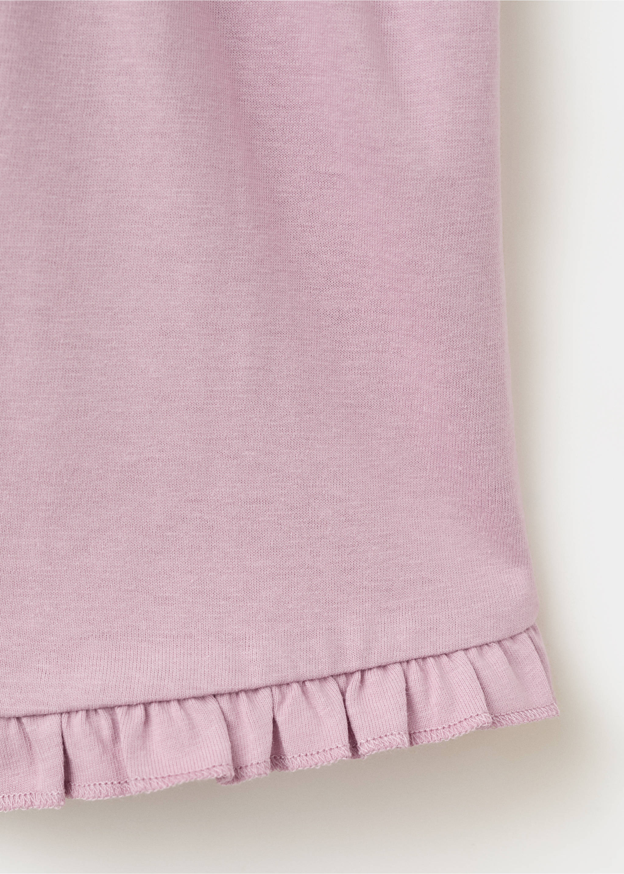 Mono corto algodón - Detalle del artículo 0, Morado claro/pastel. Ref: 27098265-00.