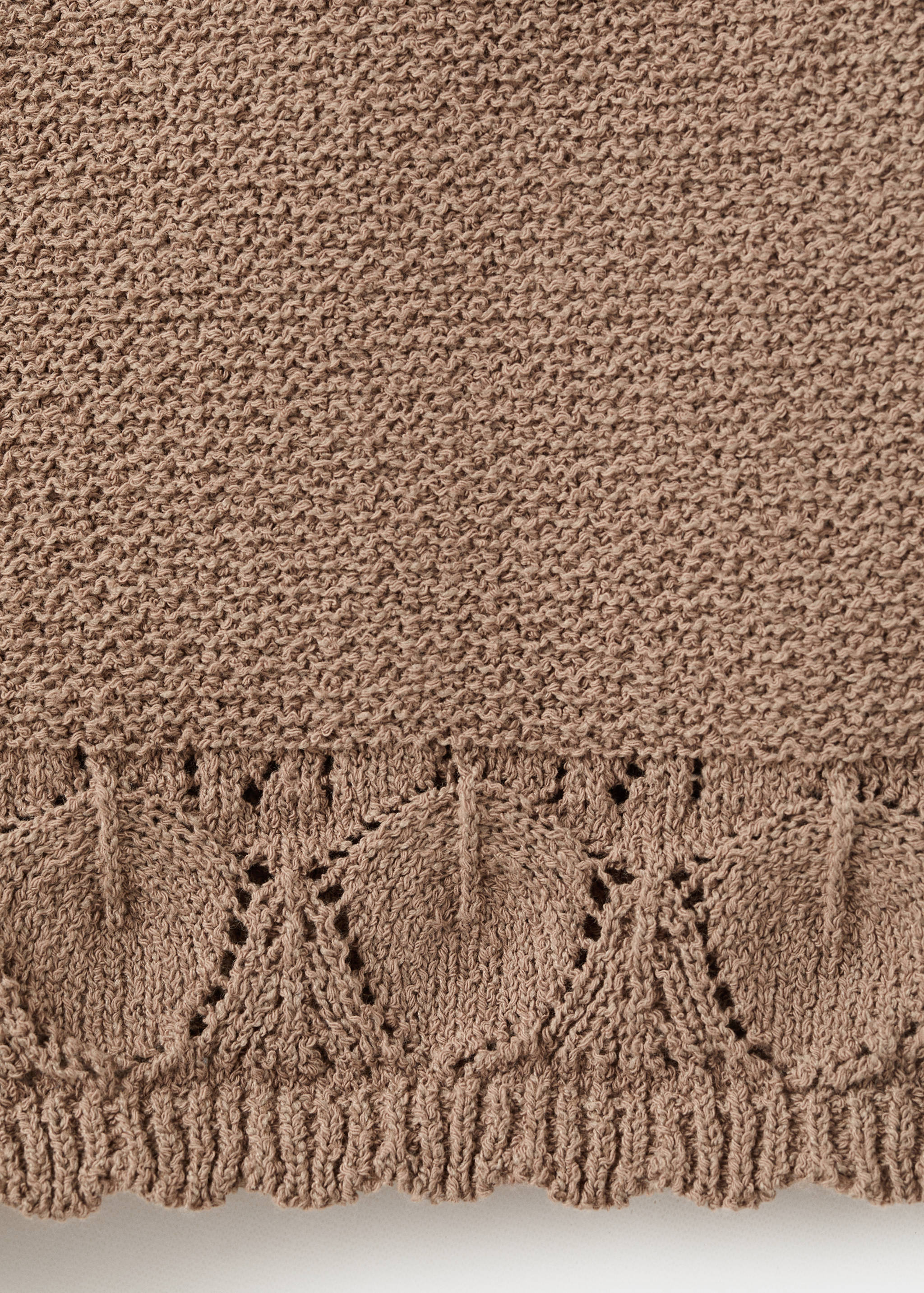 Crochet shorts with scalloped details - Details of the article 8