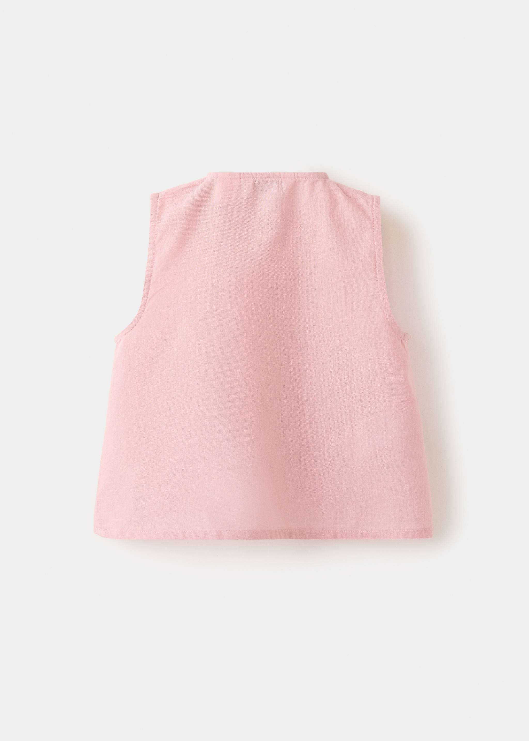 Bluse mit Stickverzierungen - Rückseite des Artikels