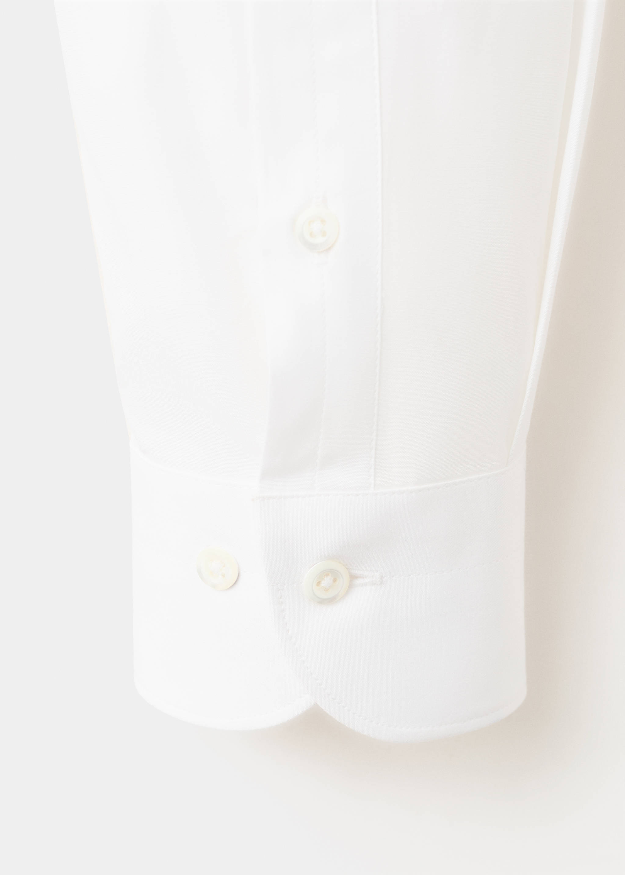 100% cotton slim fit shirt - Details of the article 0