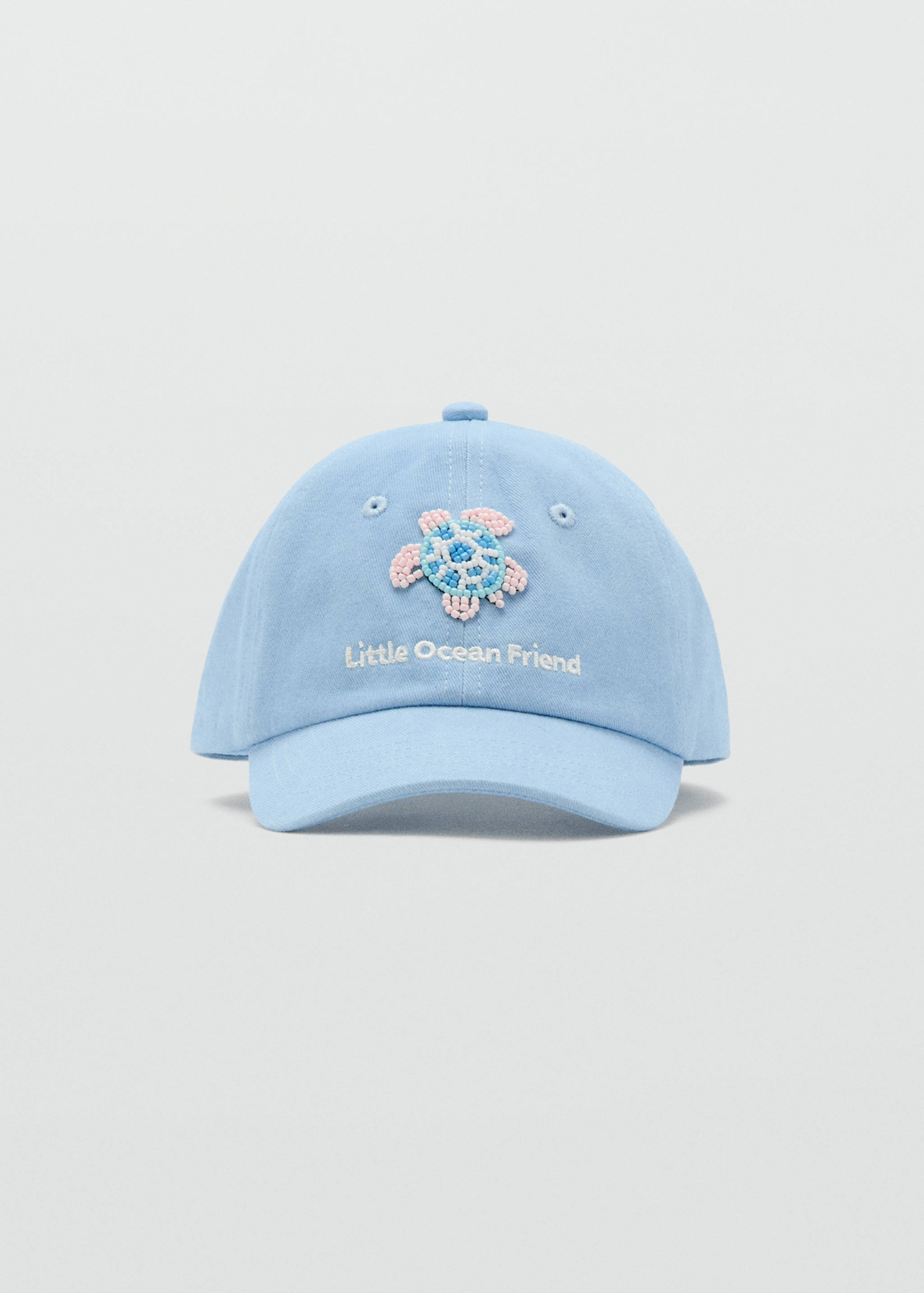 كاب بخرز على شكل سلحفاة - رؤية وسط