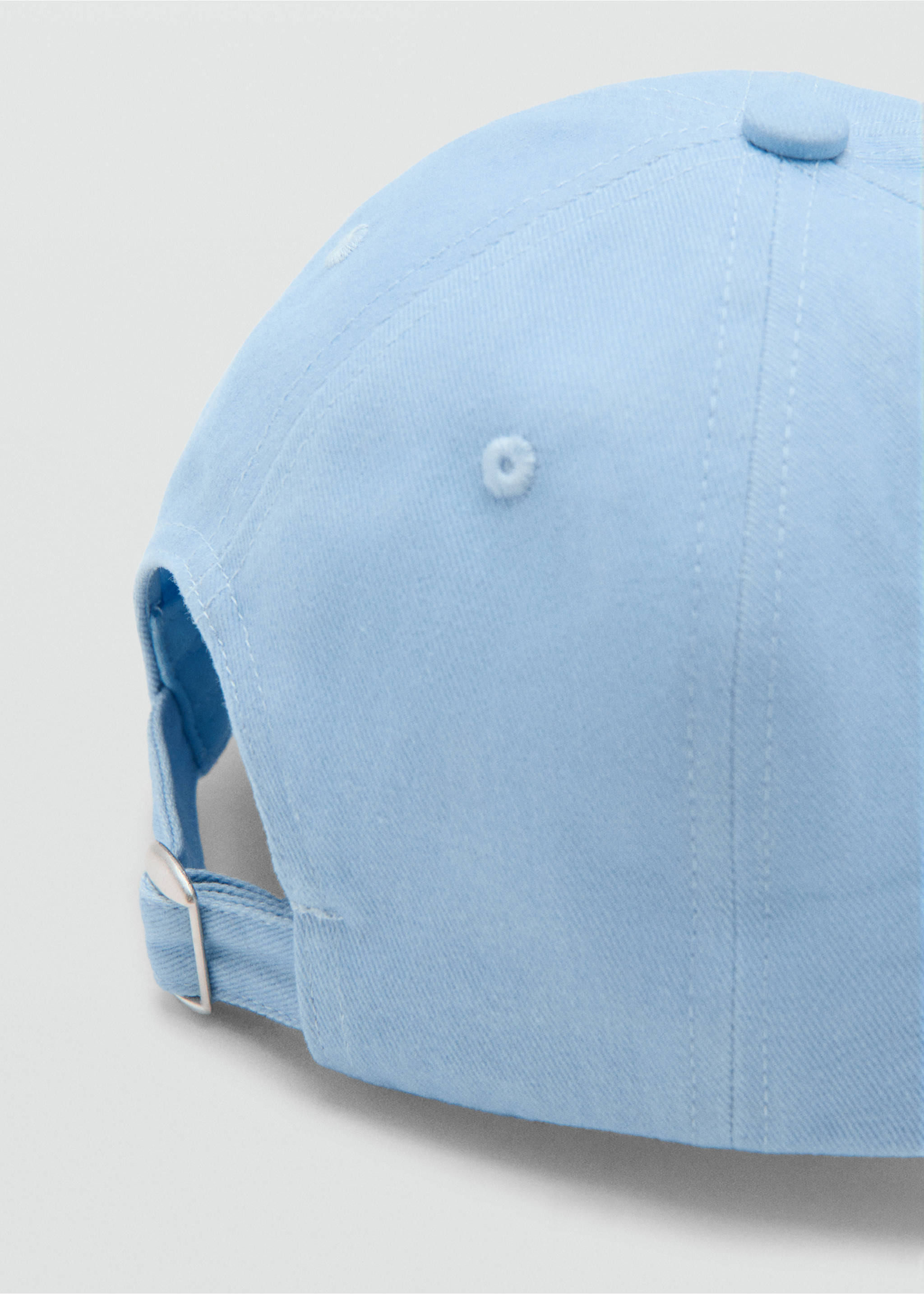 كاب بخرز على شكل سلحفاة - تفاصيل المنتج 1, أزرق سماوي. Ref: 27098272-00.