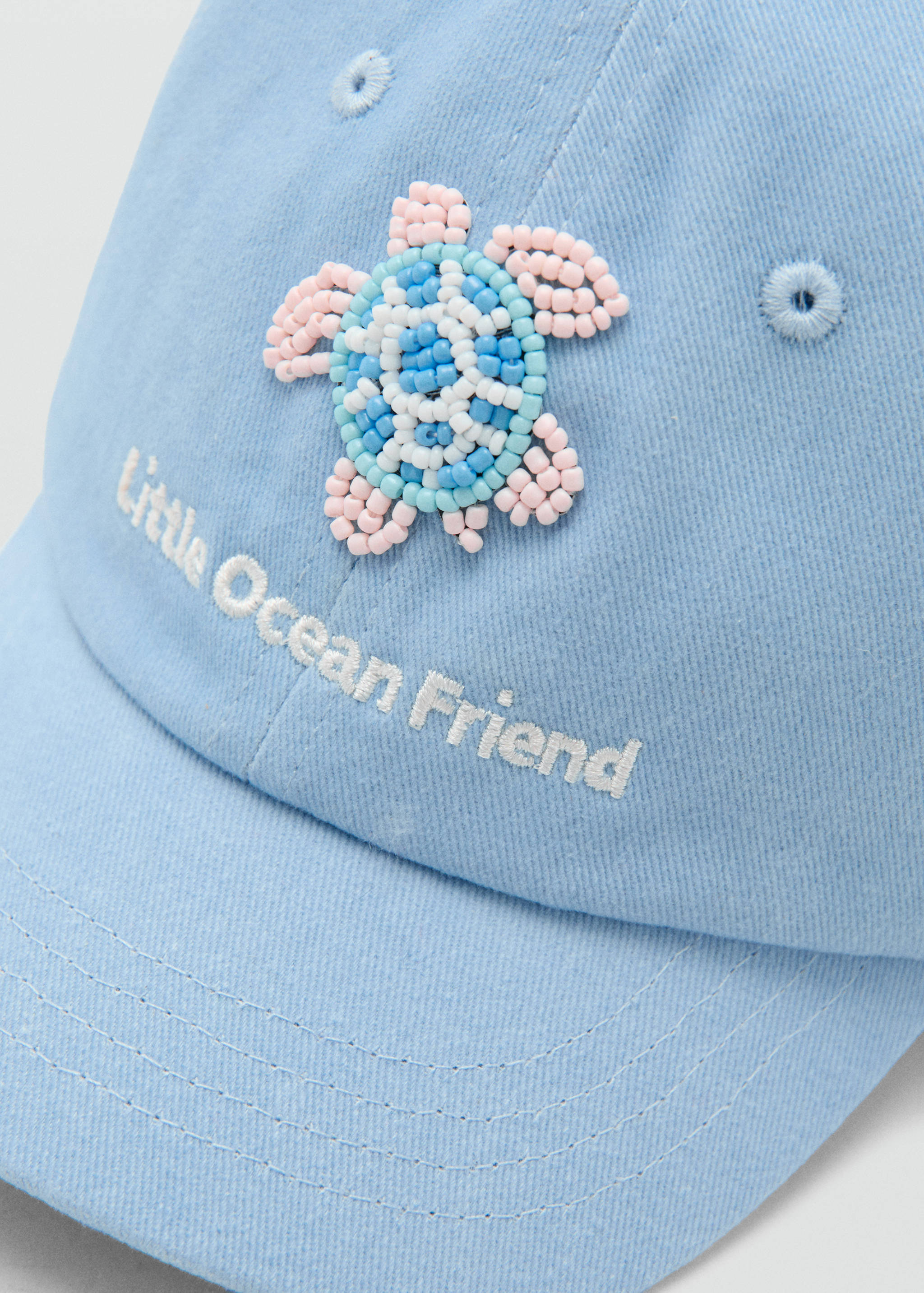 كاب بخرز على شكل سلحفاة - تفاصيل المنتج 2