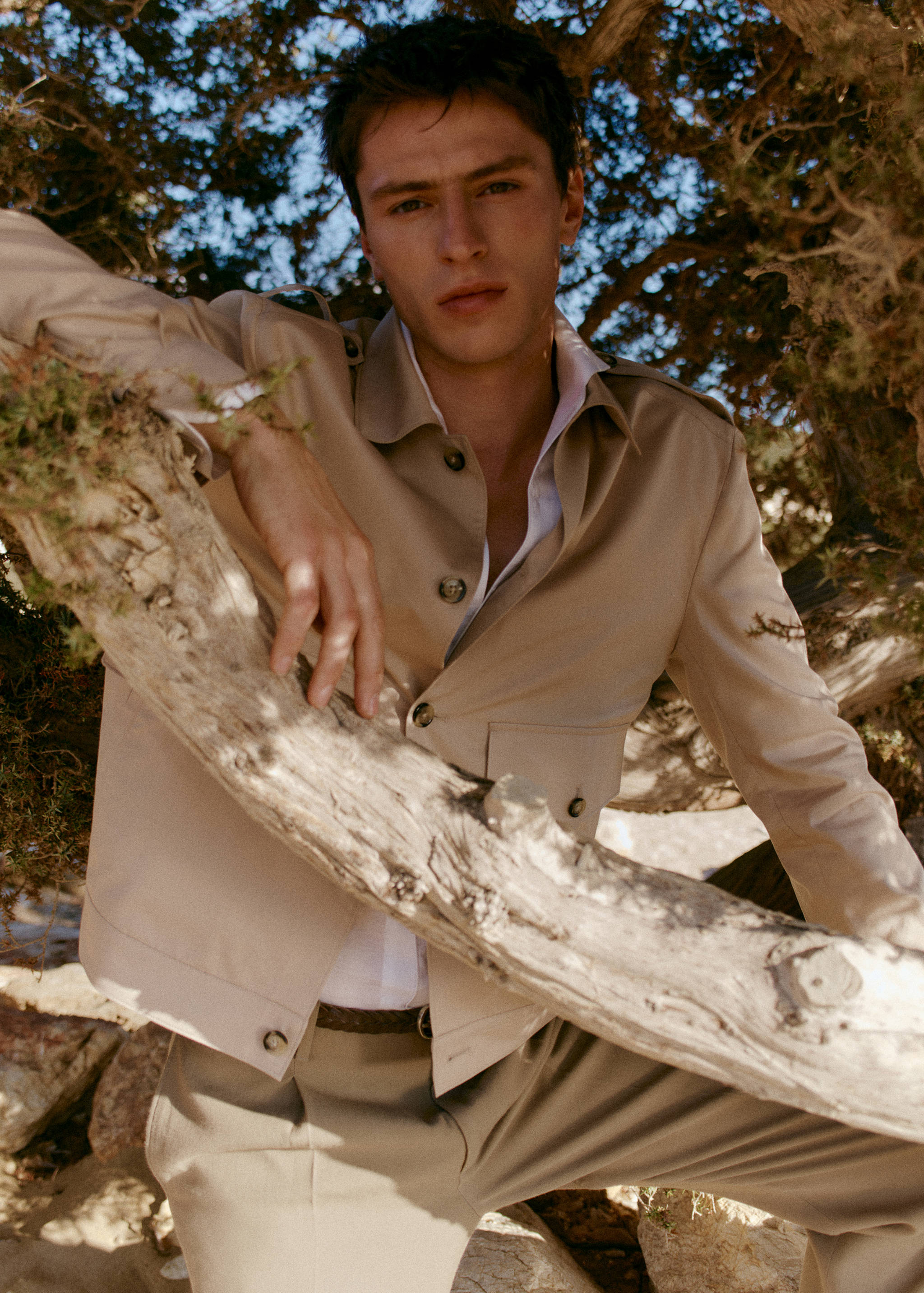 Lightweight Italian silk jacket - Details of the article 5