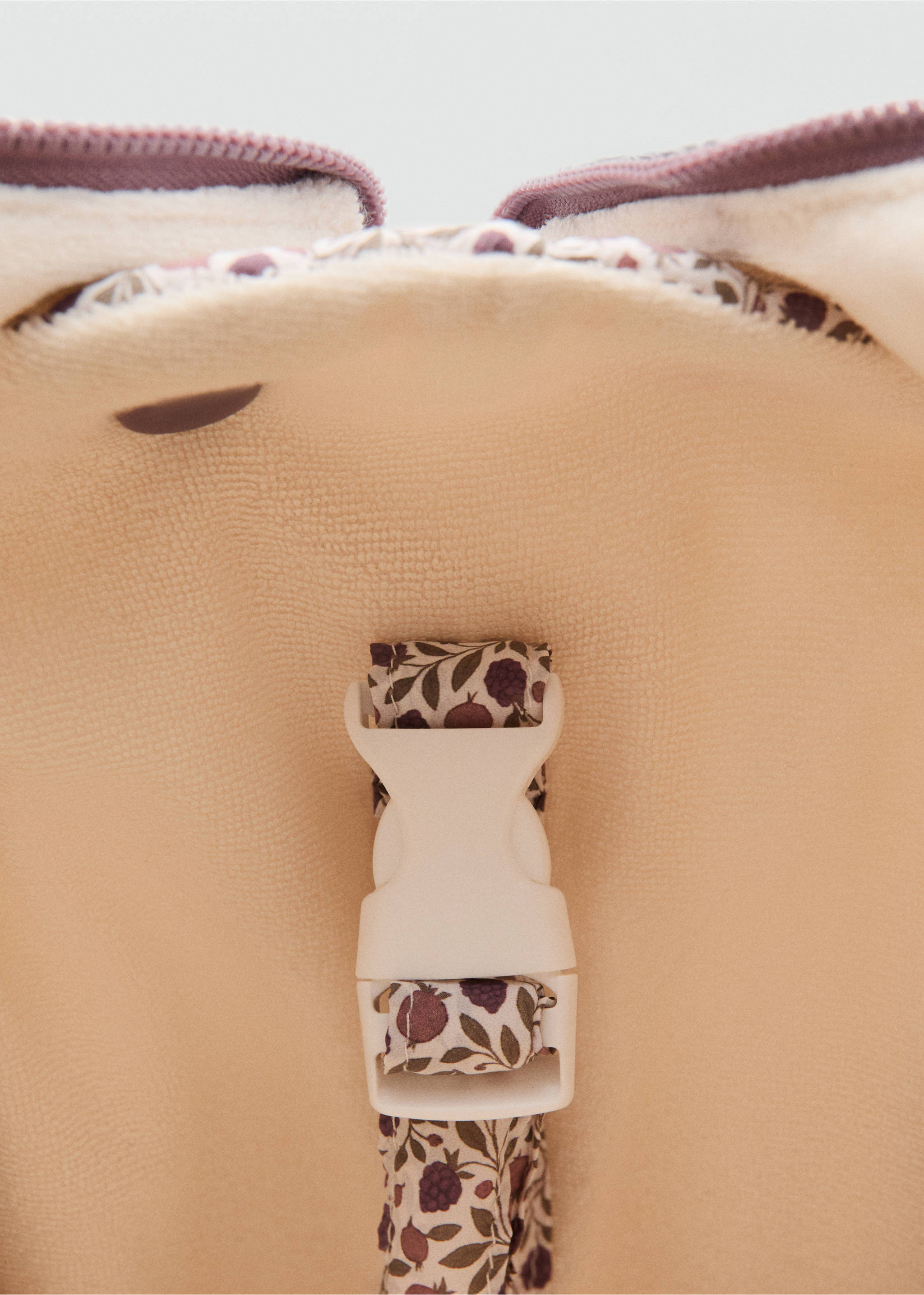 Floral print maternity bag - Details of the article 4, Off White. Ref: 27098275-00.