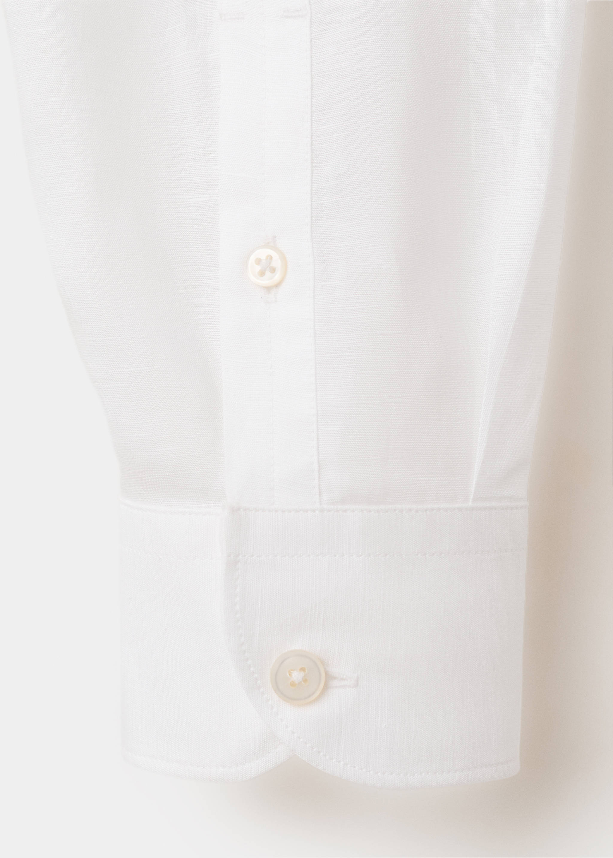 Regular-fit linen shirt - Details of the article 0