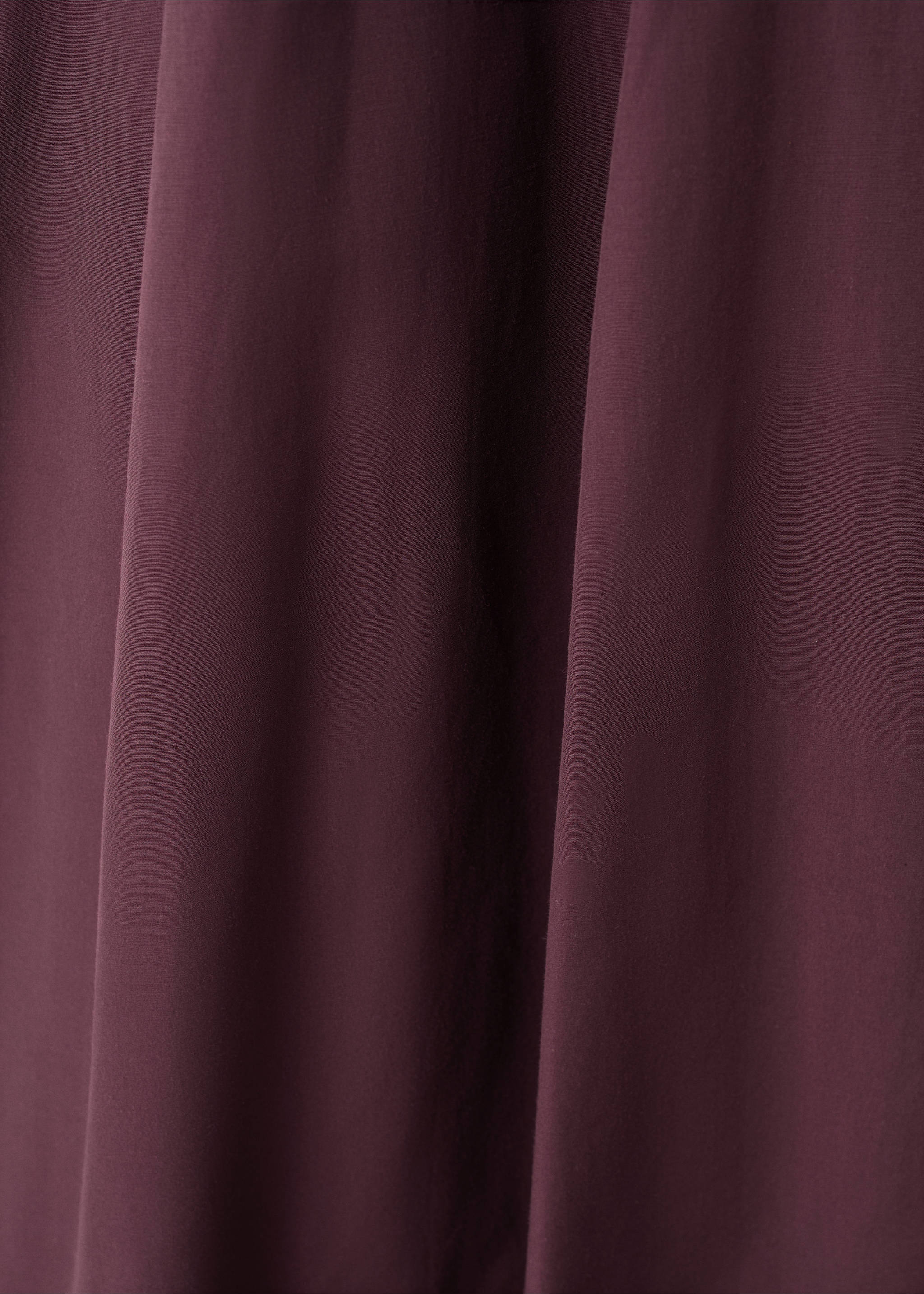 Saia pelo joelho evasé - Pormenor do artigo 0, Grená. Ref: 27098646-00.