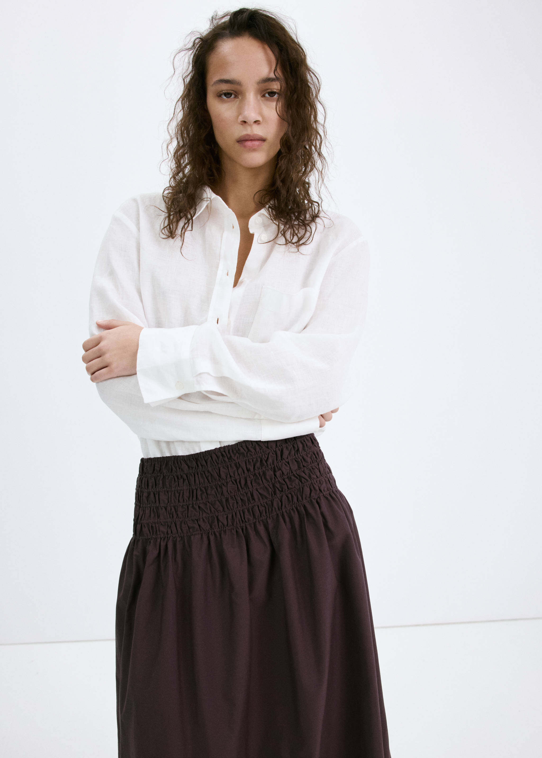 Faldilla cotó evasé - Detall de l'article 1