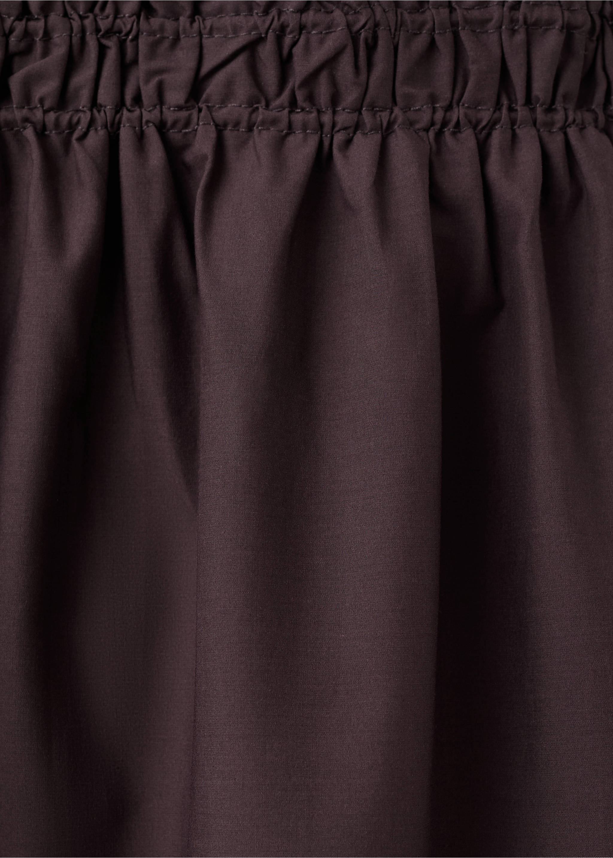 Faldilla cotó evasé - Detall de l'article 8, Xocolata. Ref: 27098661-00.