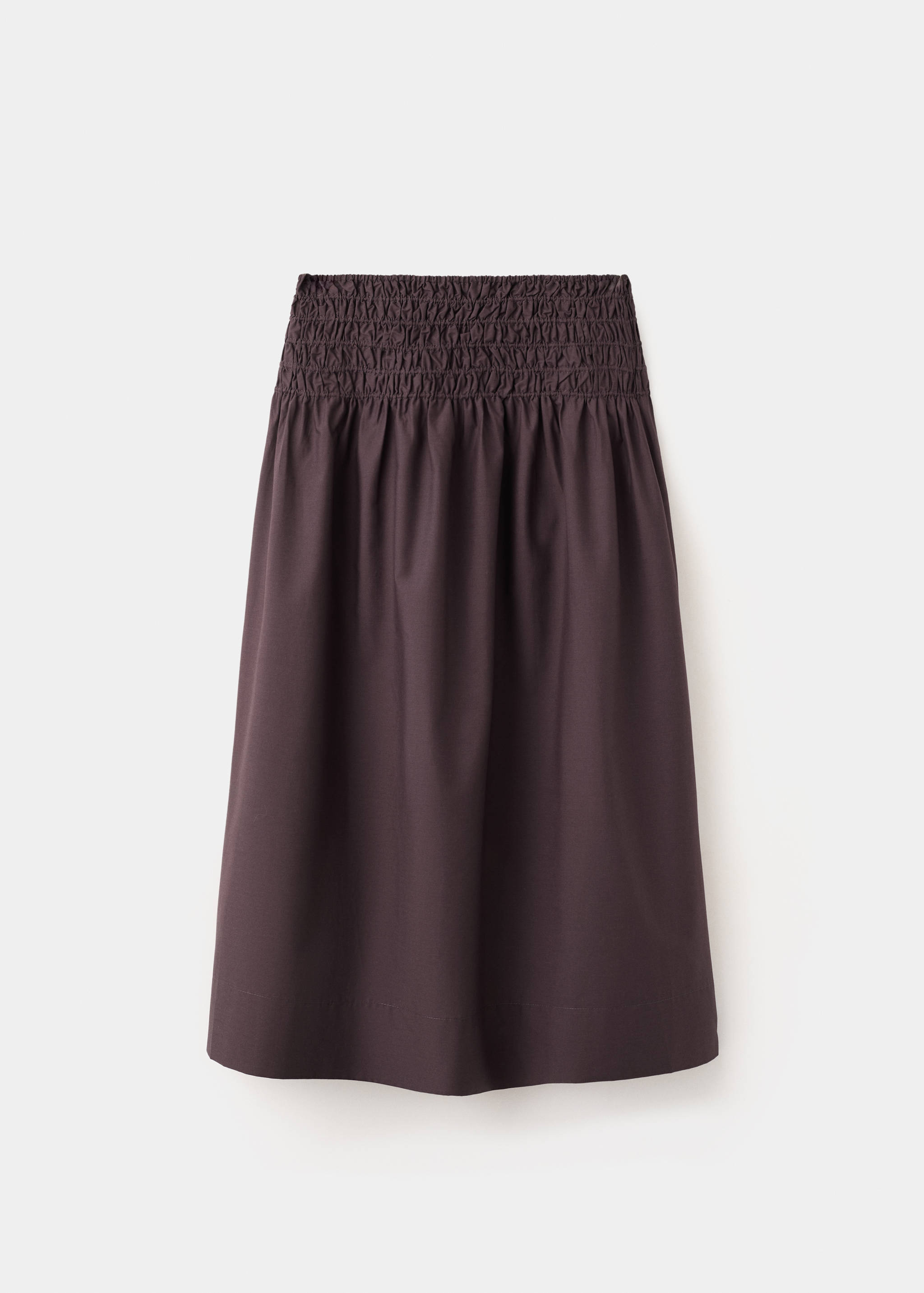 Lyocell skirt with ruched waist - Article without model