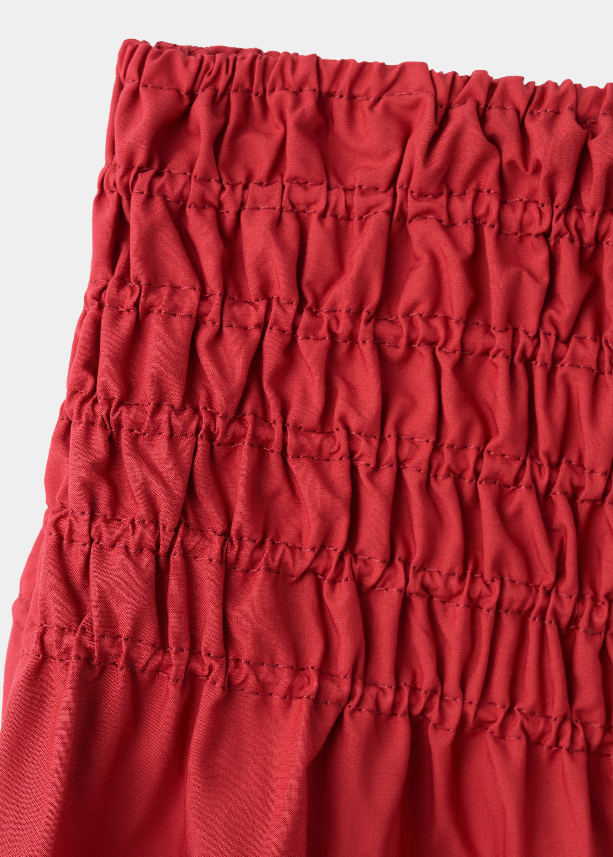 Lyocell smocked skirt - Details of the article 8
