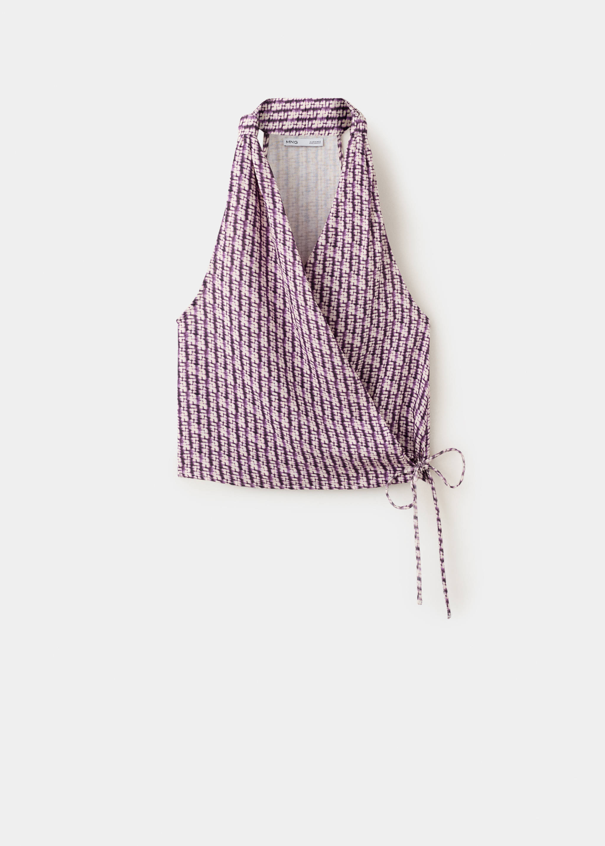 Top encreuat tie-dye - Article sense model