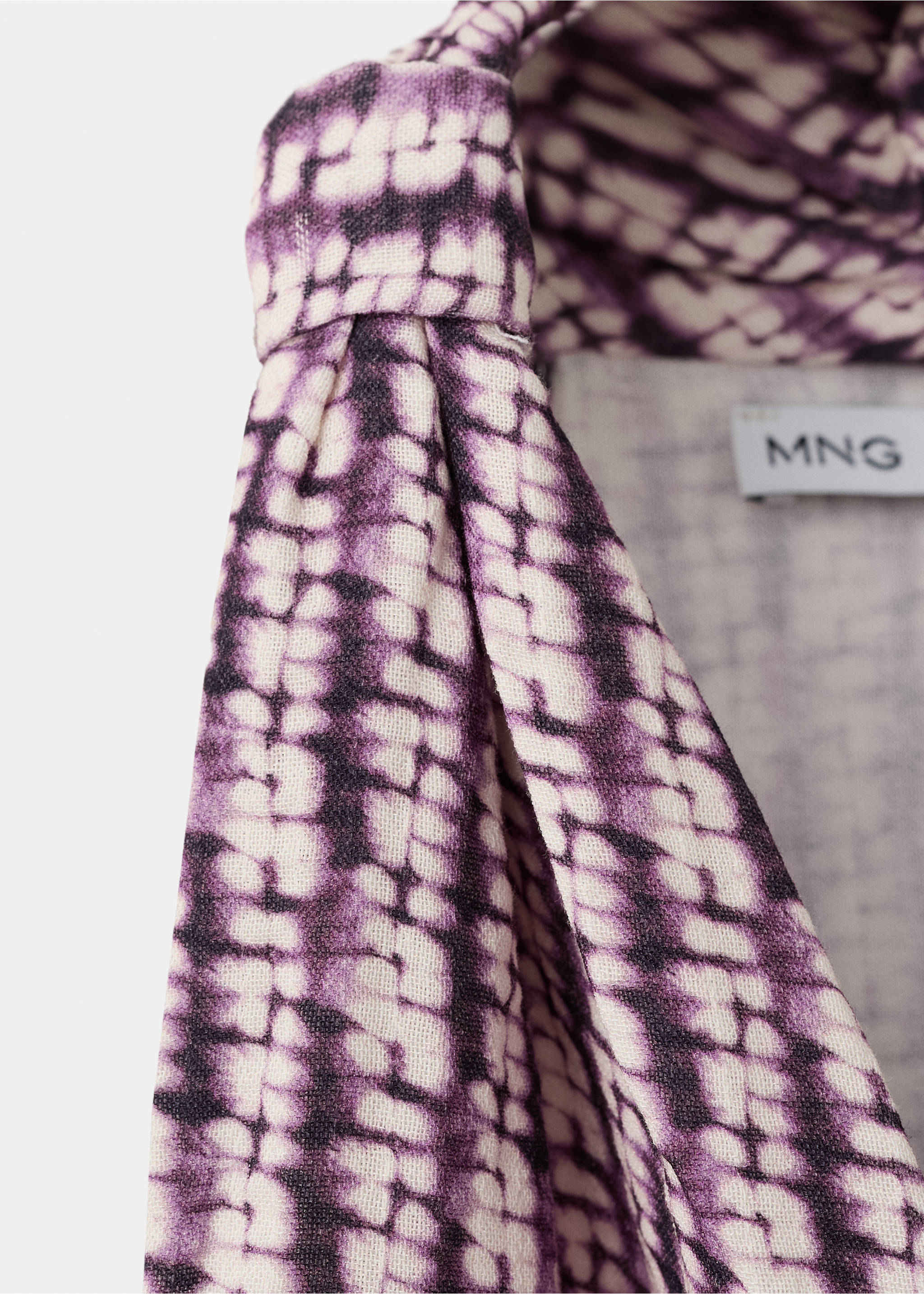 Top encreuat tie-dye - Detall de l'article 0, Grana. Ref: 27098663-00.