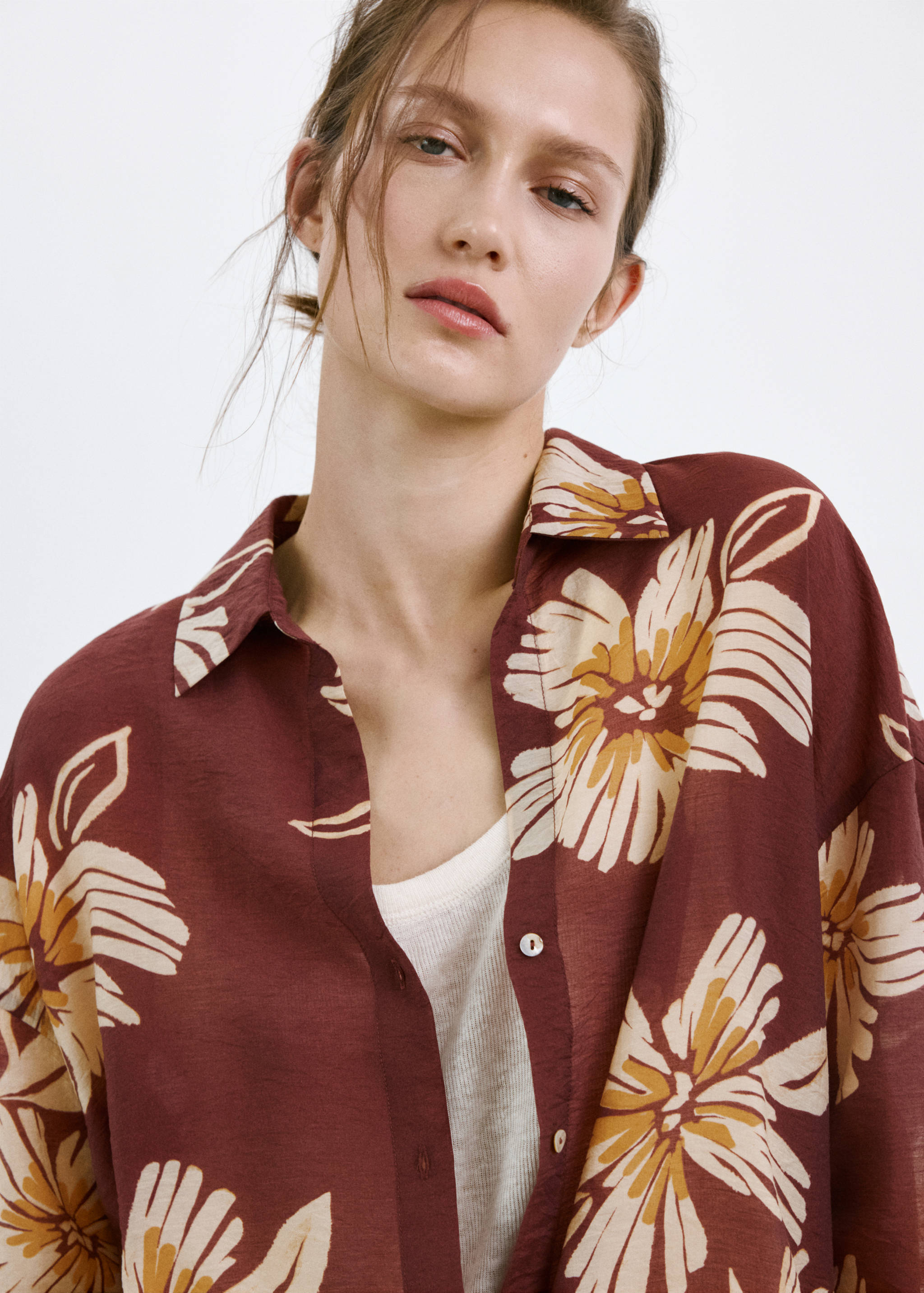 Chemise imprimée Lyocell - Détail de l'article 1