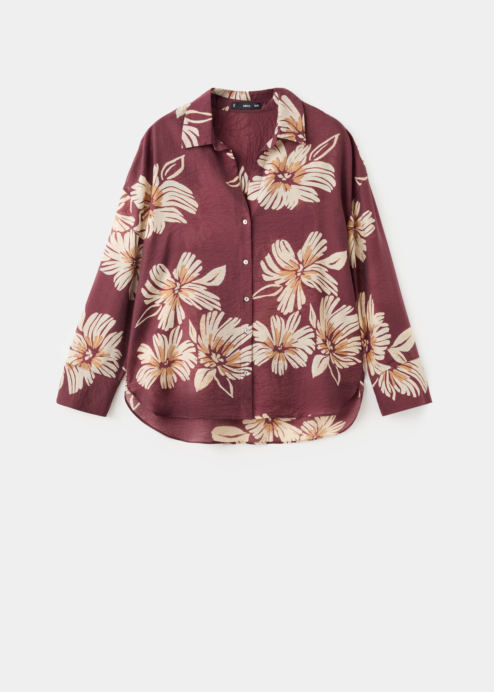 Chemise lyocell imprimée - Article sans modèle