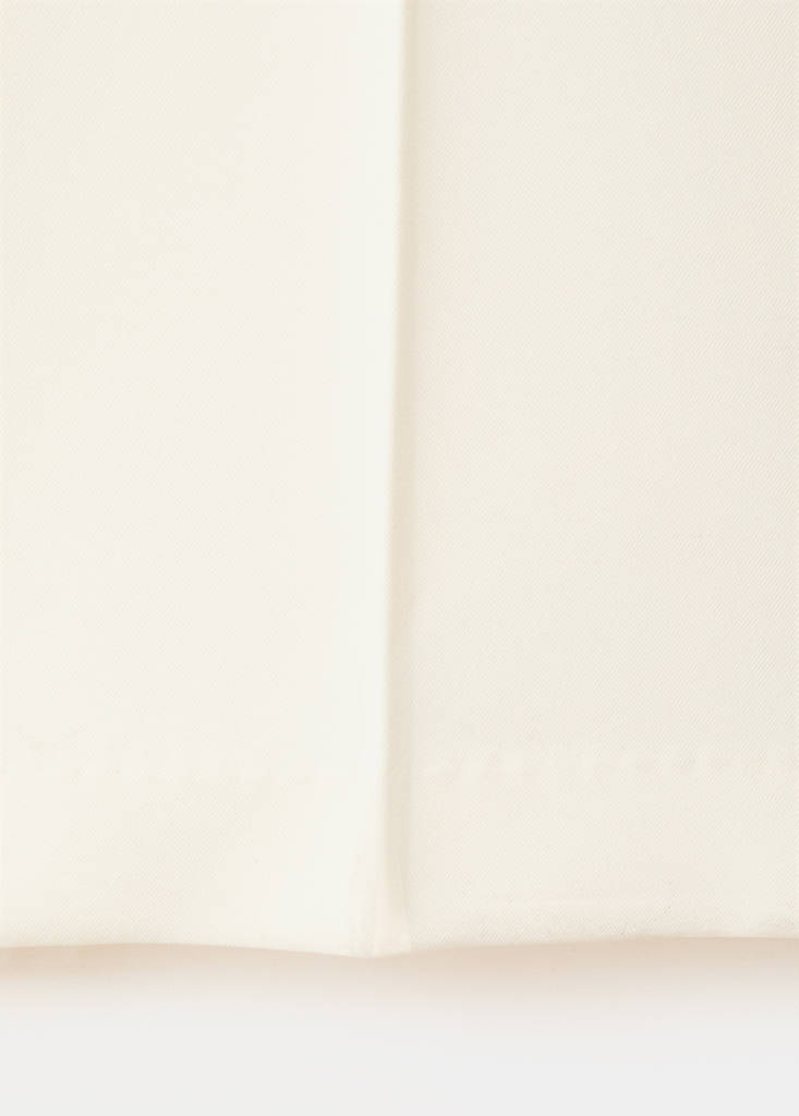 Long halter neck jumpsuit — Ecru