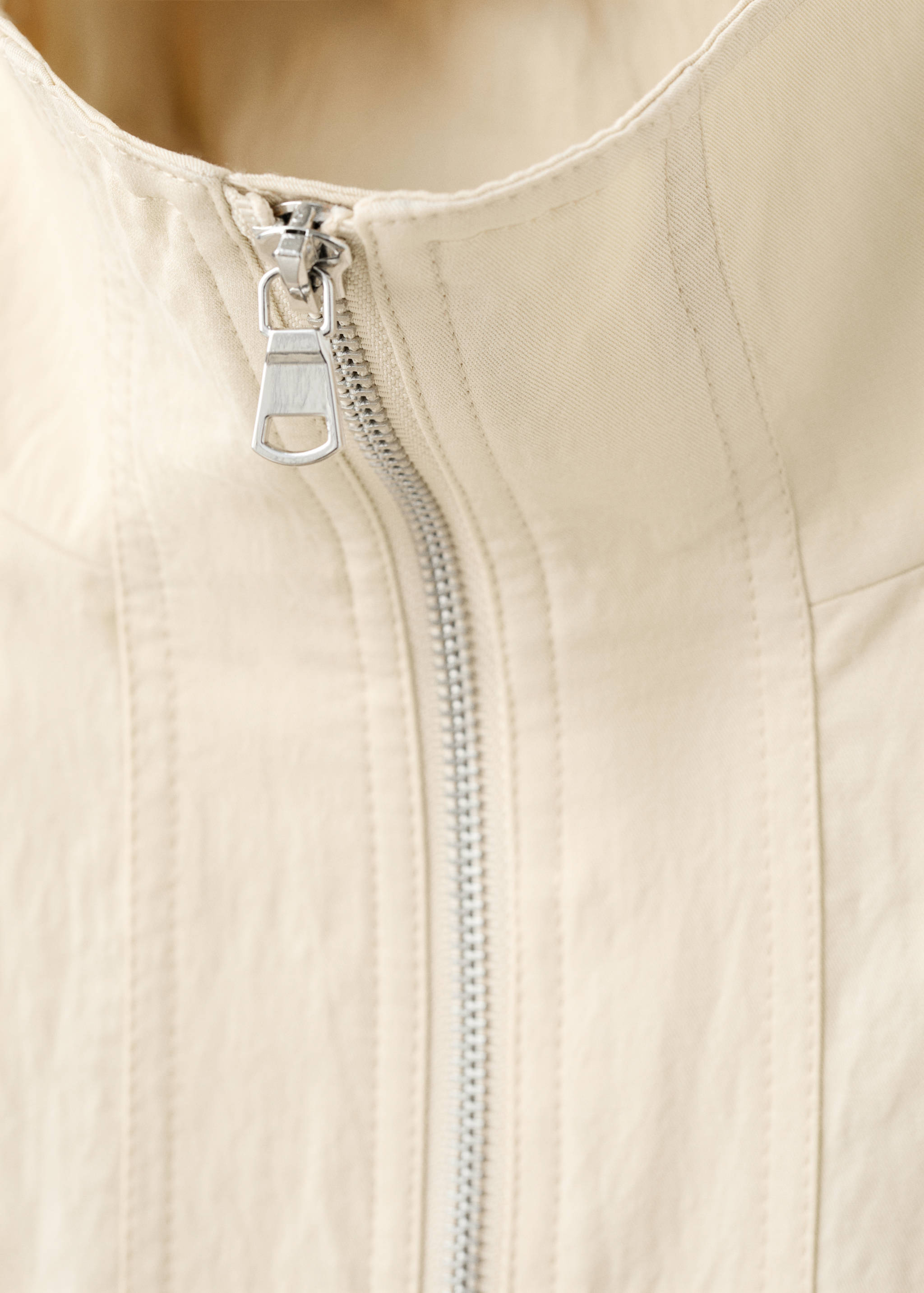 Lyocell bomber jacket - Details of the article 0