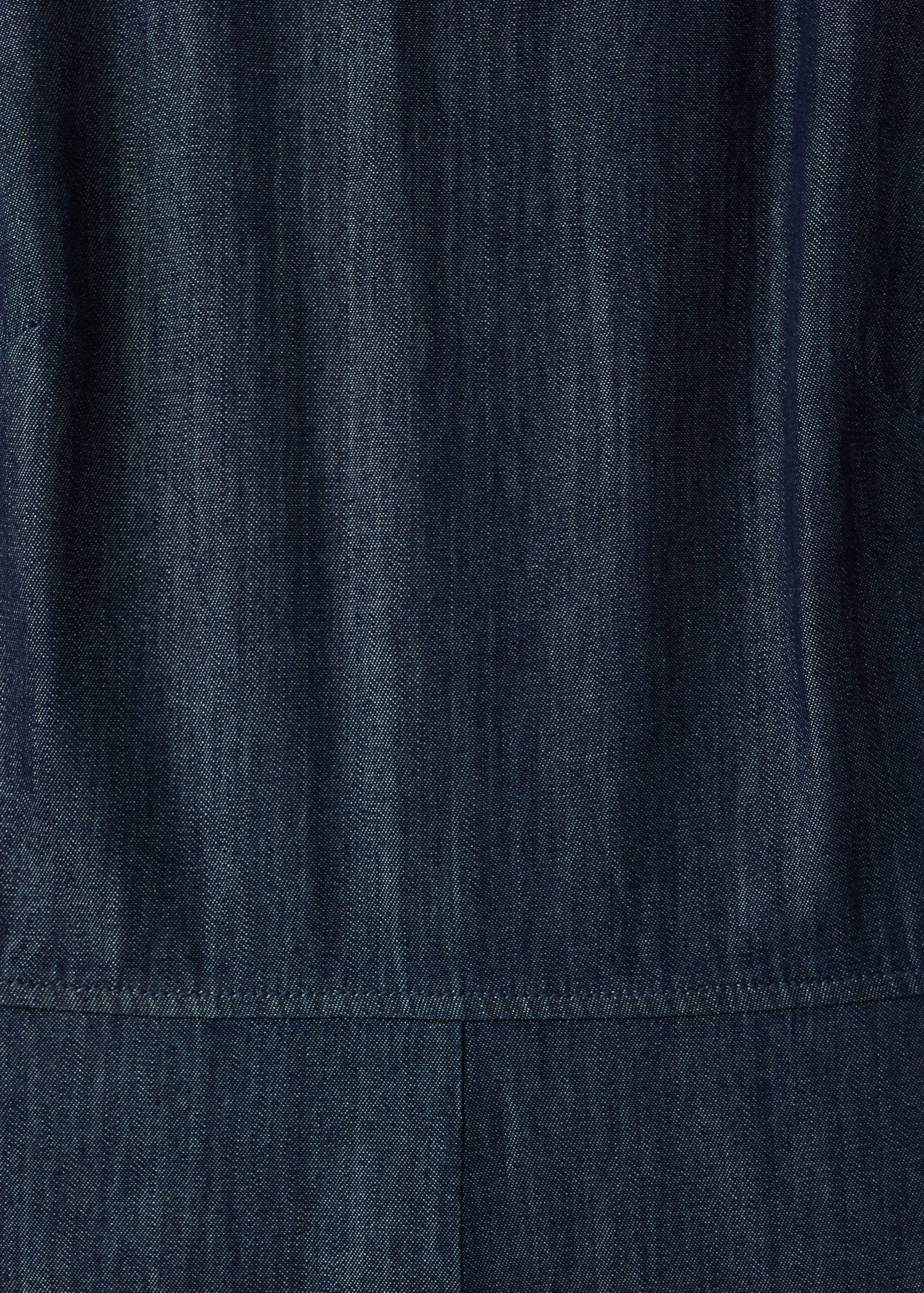 Denim halter-neck jumpsuit - Details of the article 8
