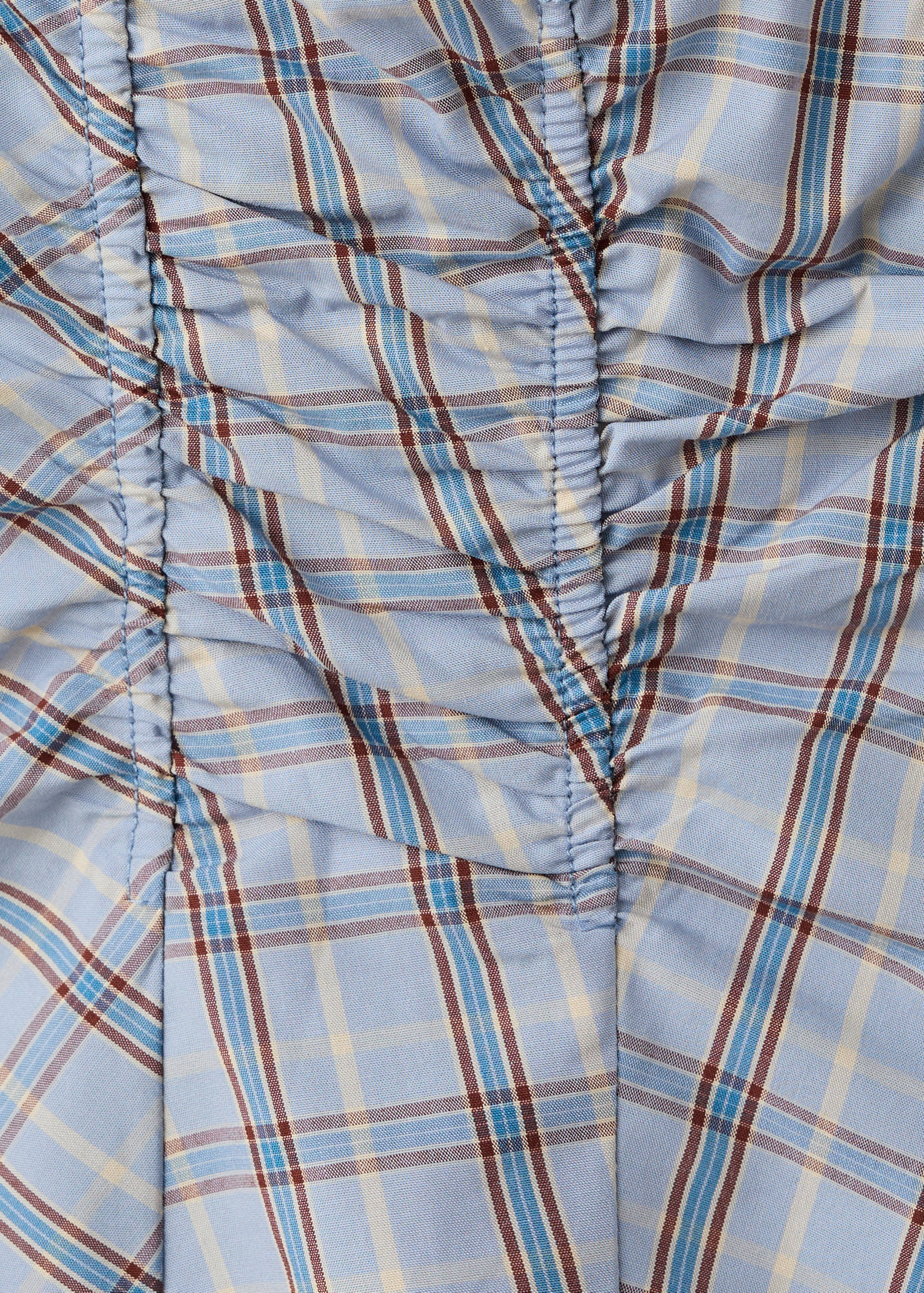 Ruched detail striped blouse - Details of the article 0