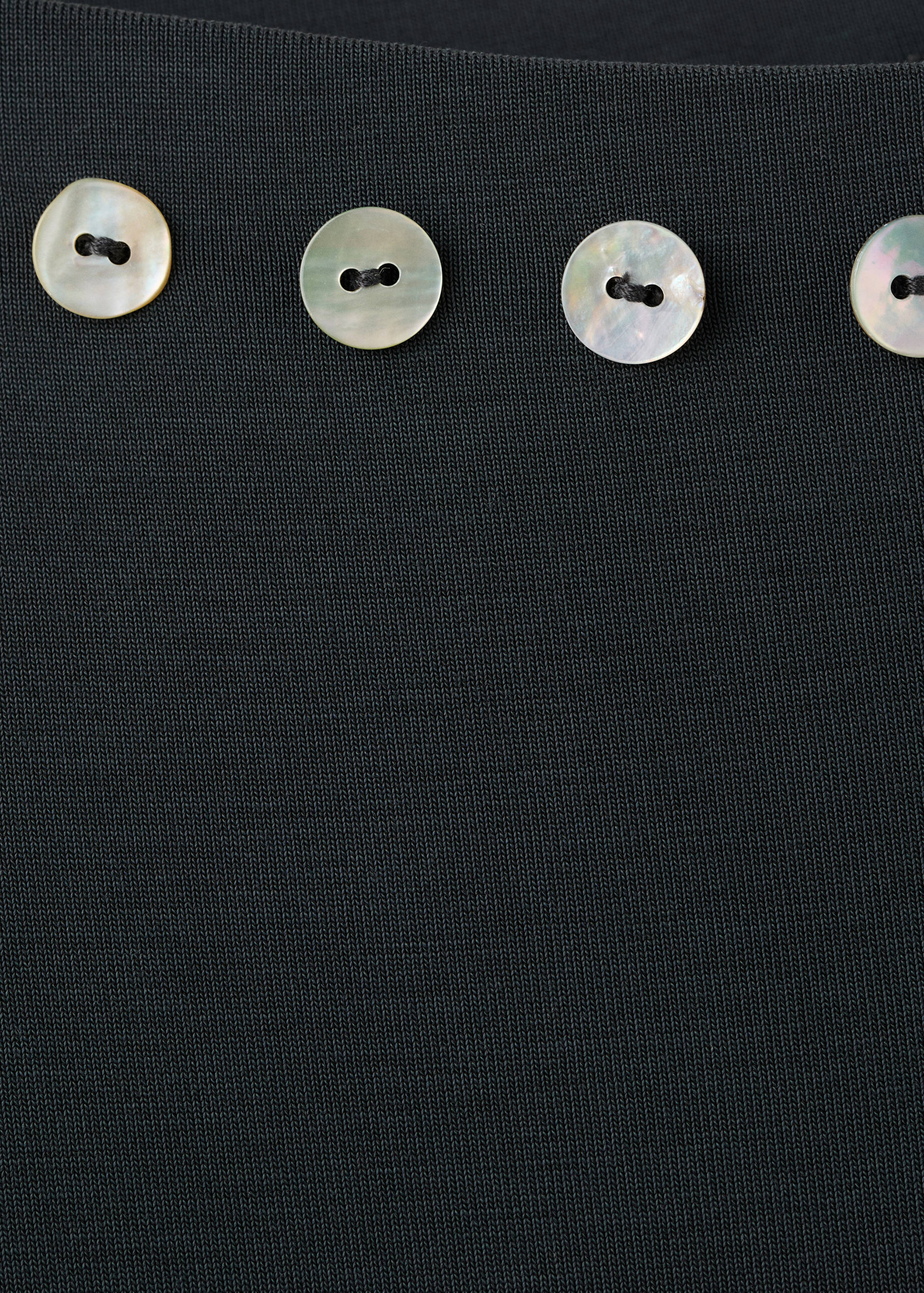 Elastic straight-leg trousers - Details of the article 8