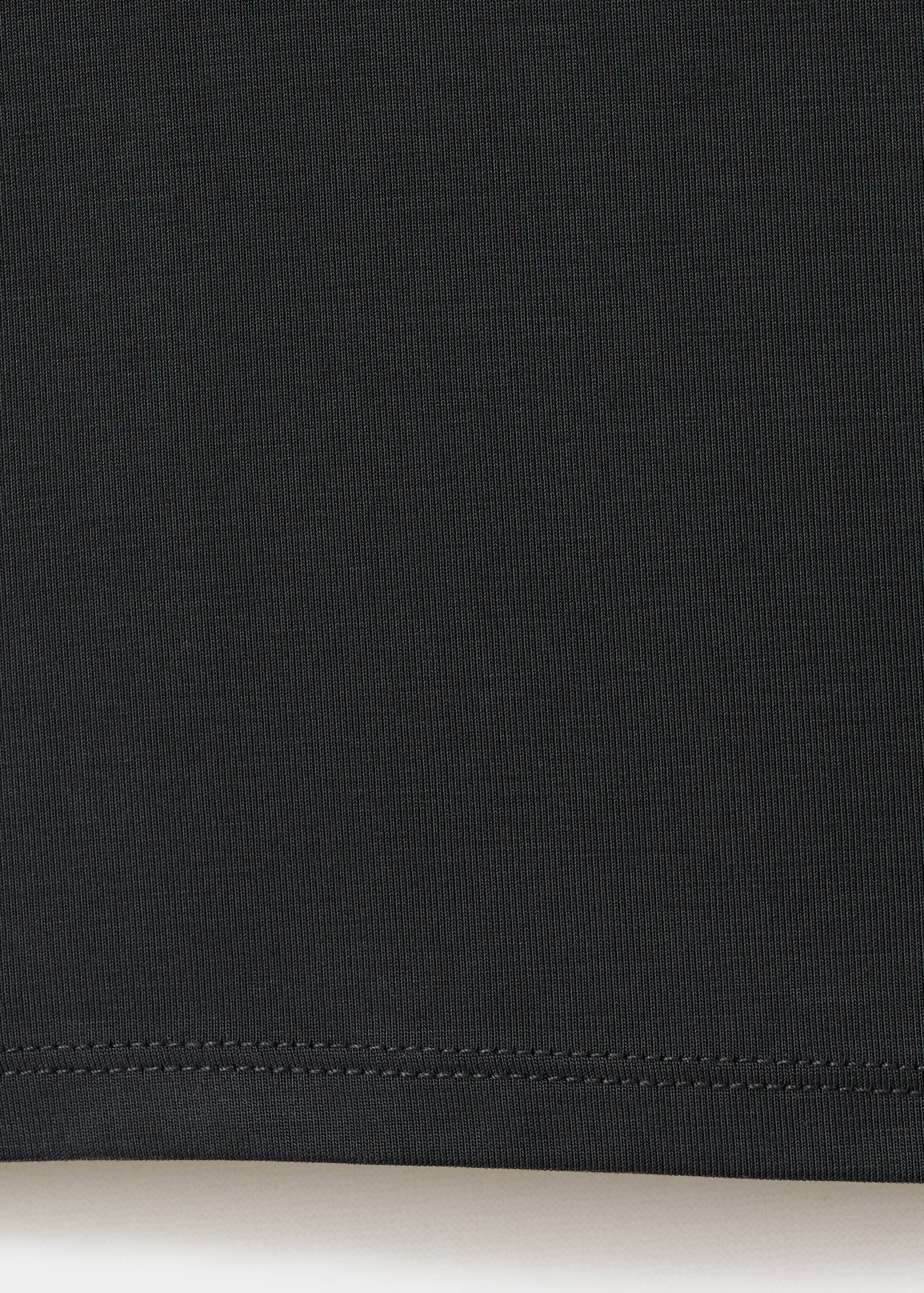 Elastic straight-leg trousers - Details of the article 0