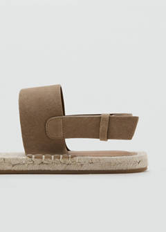 100% leather sandals with buckle straps — Sand 3