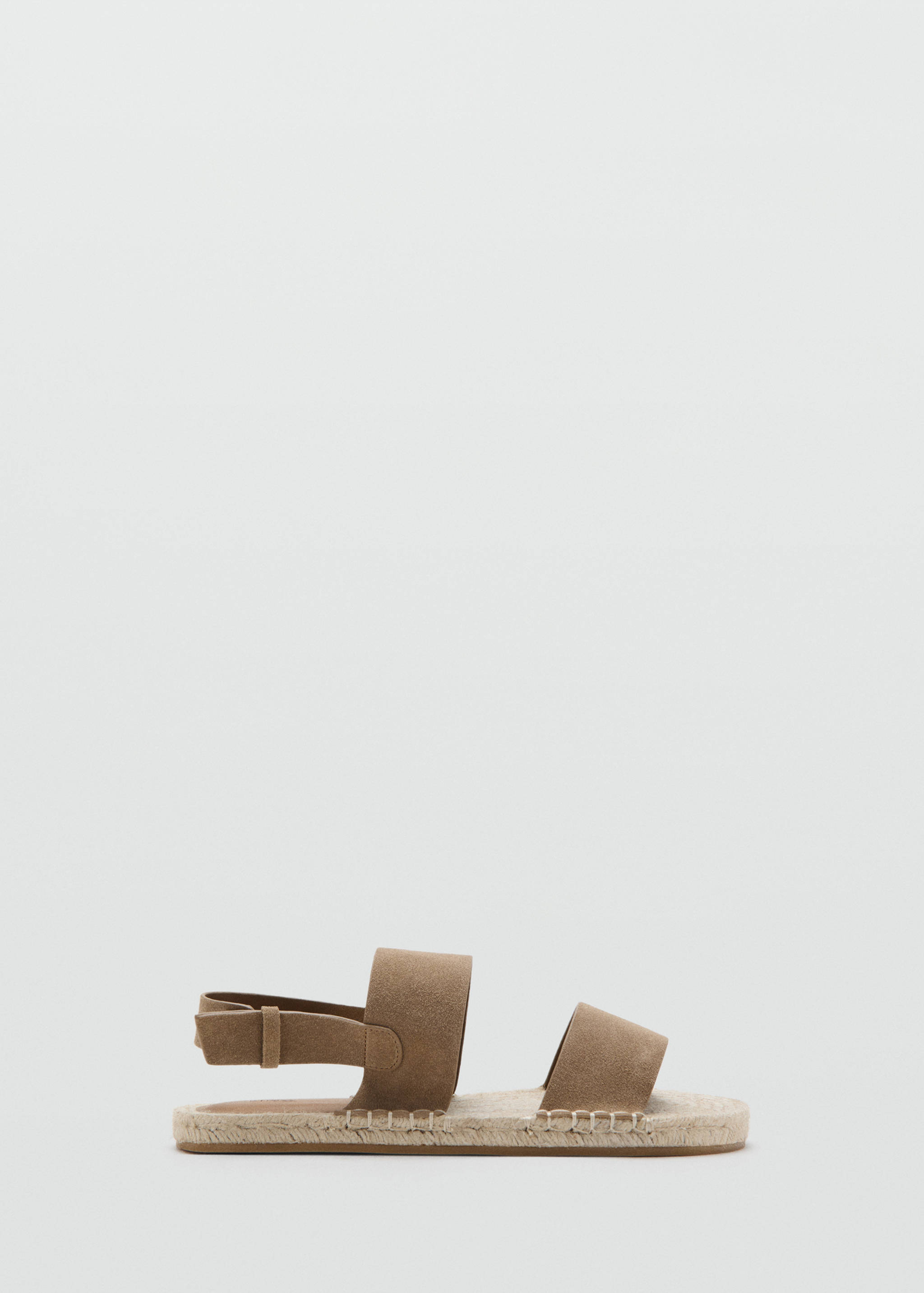 100% leather sandals with buckle straps - Article without model