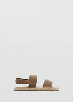 100% leather sandals with buckle straps — Sand 1