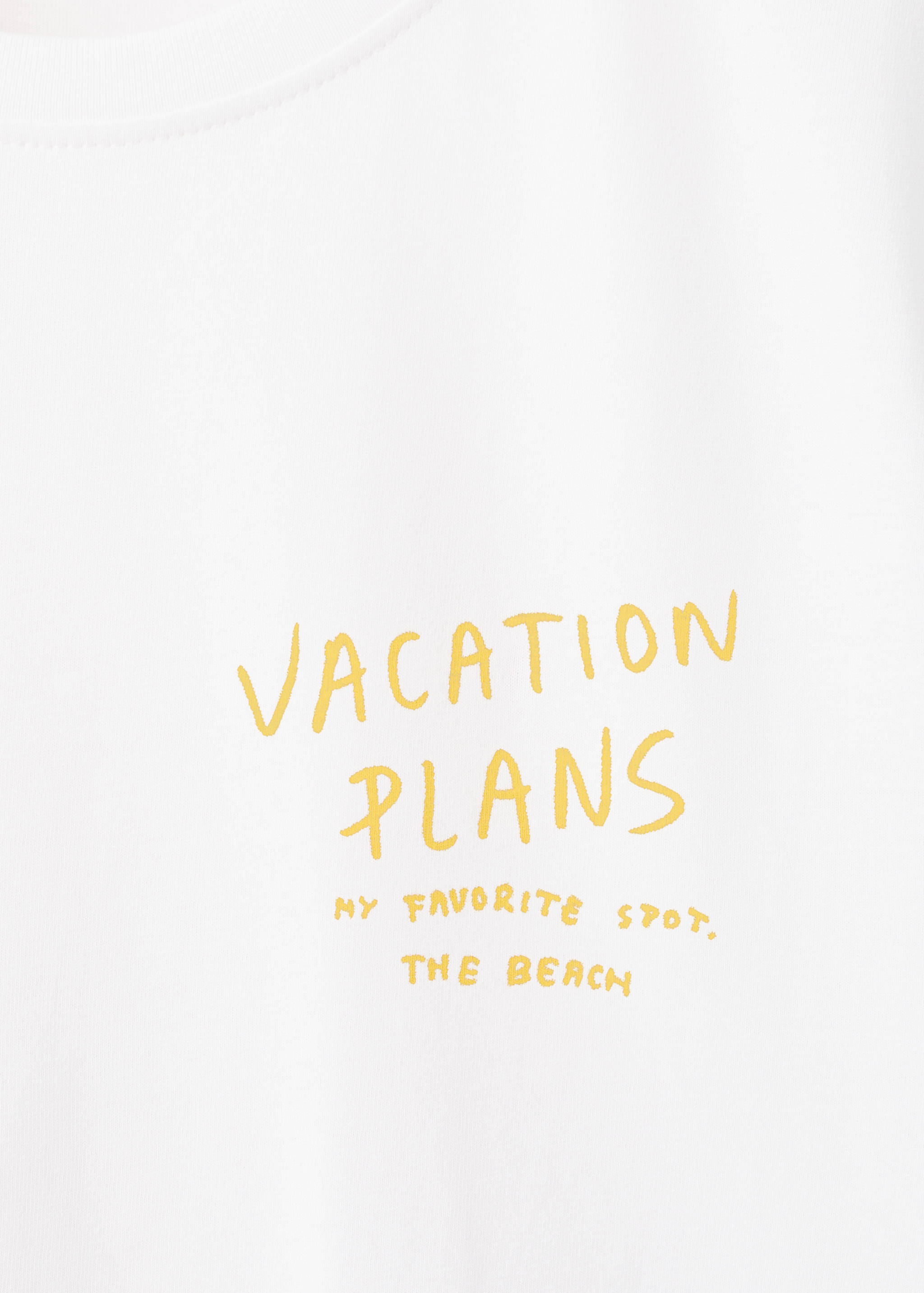 Camiseta flor estampada - Detalle del artículo 8