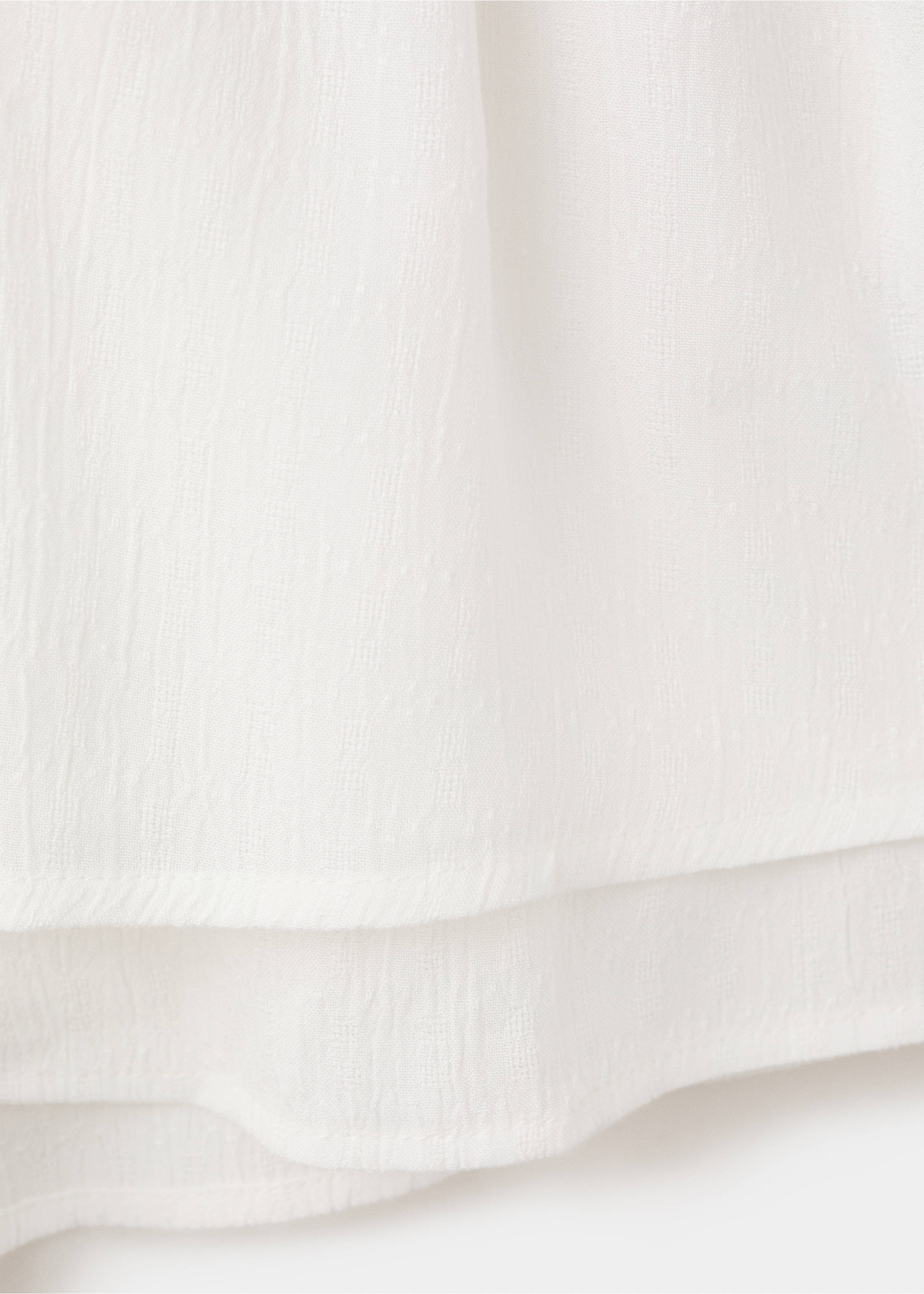 Fluid shorts with bead detailing - Details of the article 0, Off White. Ref: 27099211-00.