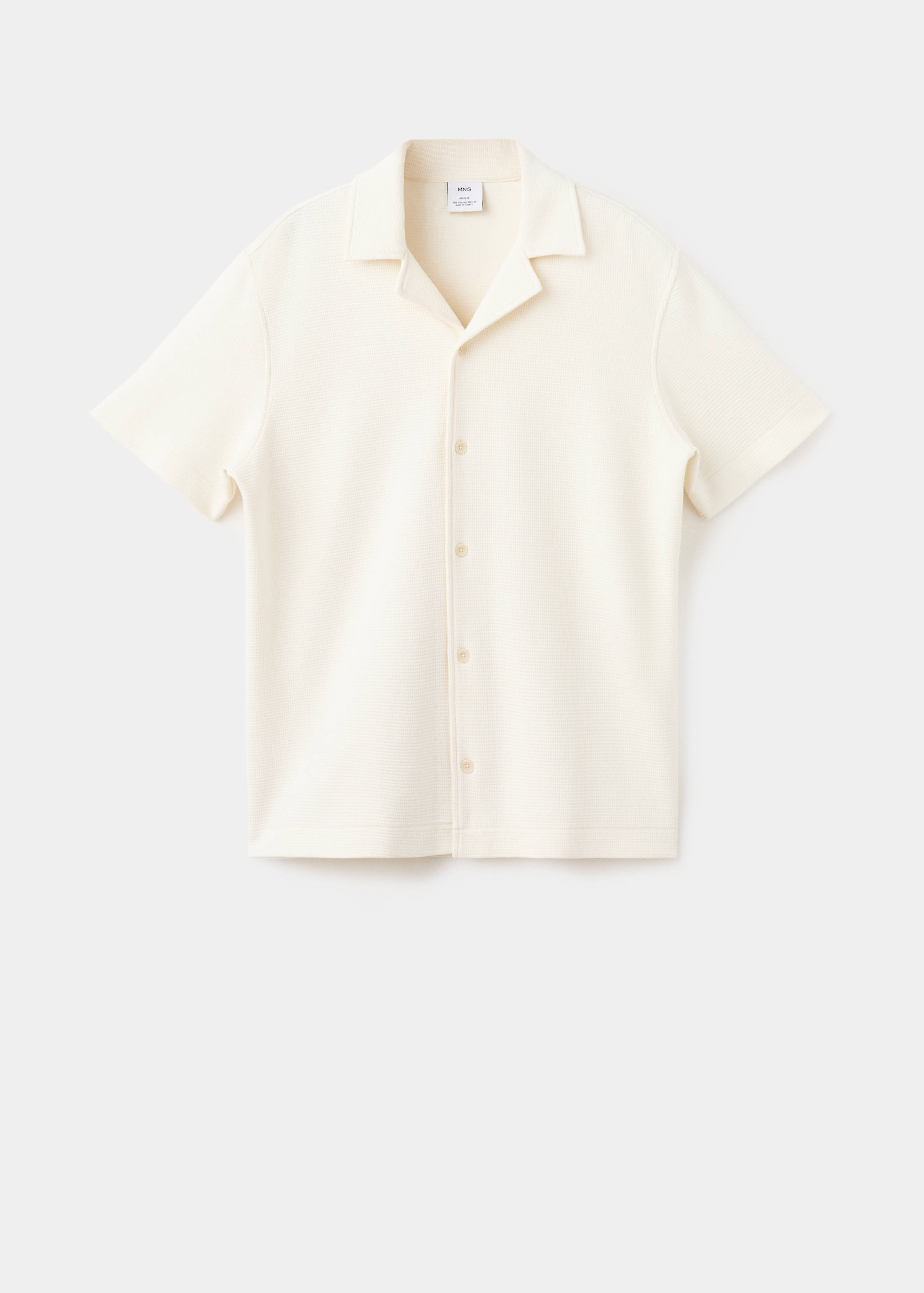 Regular-fit 100% cotton shirt - Article without model