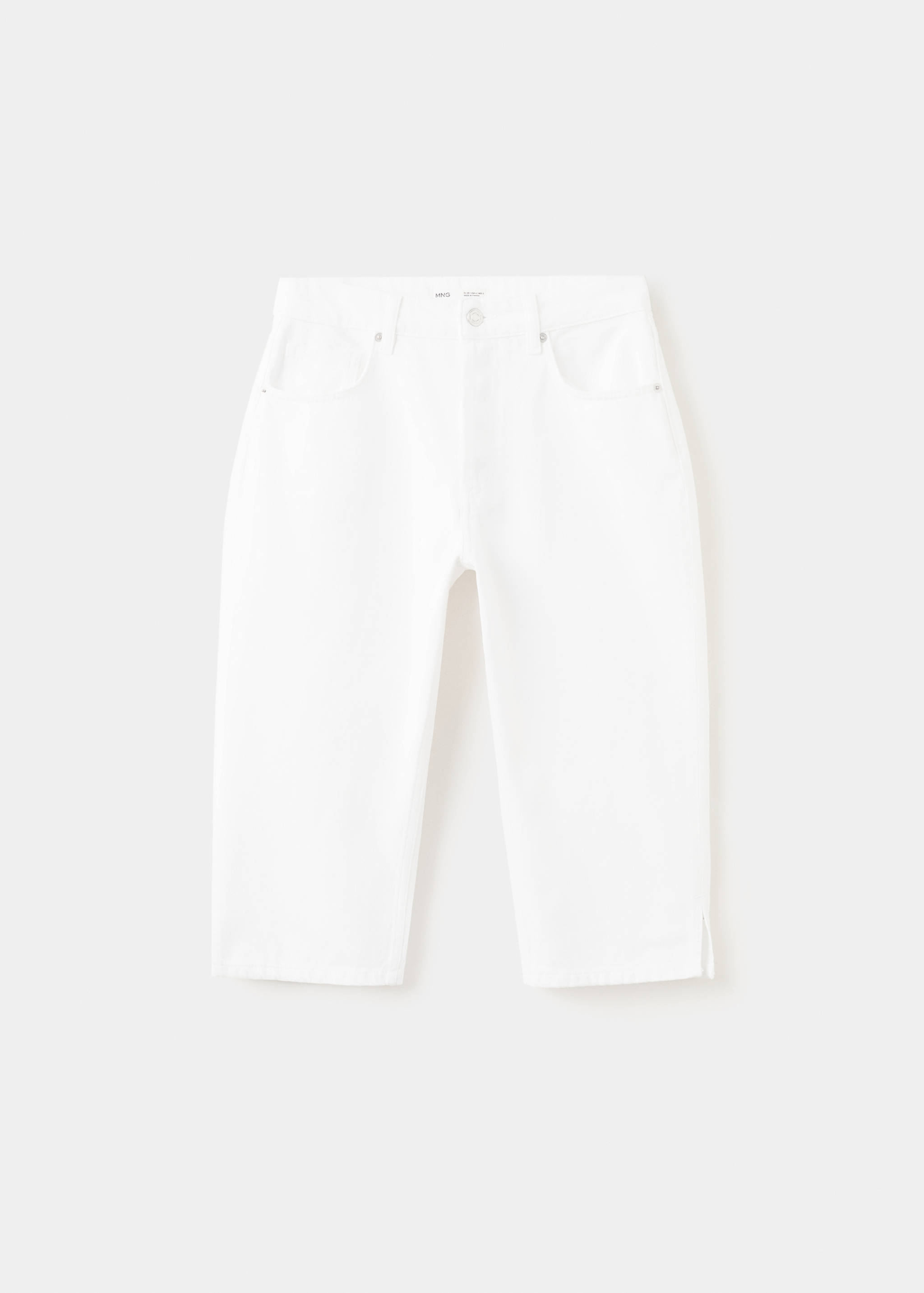 Straight-fit capri jeans - Article without model