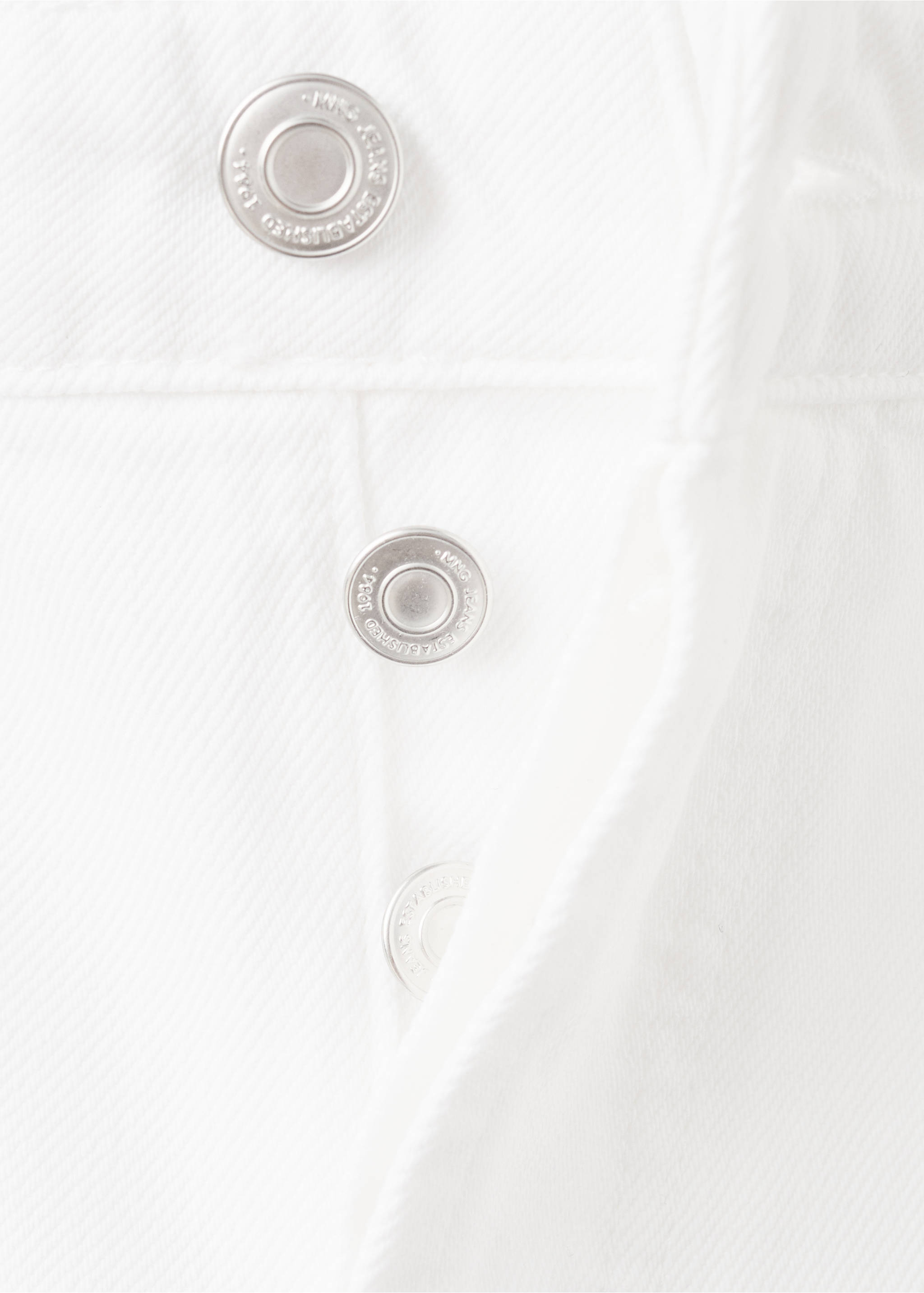 Jeans capri rectos - Detalle del artículo 8, Blanco. Ref: 27099216-00.