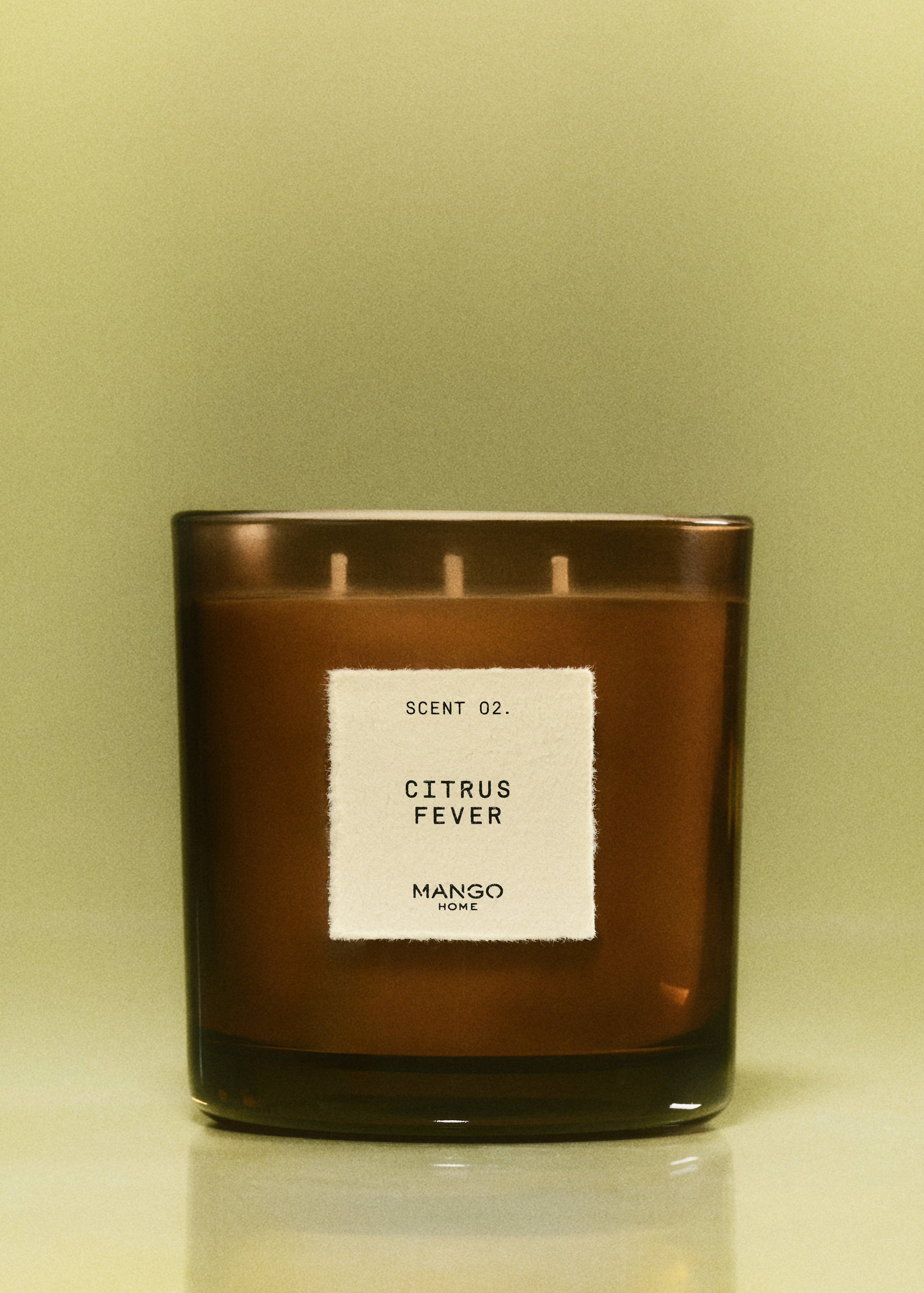 CITRUS FEVER aromatic candle 500 g - General plane