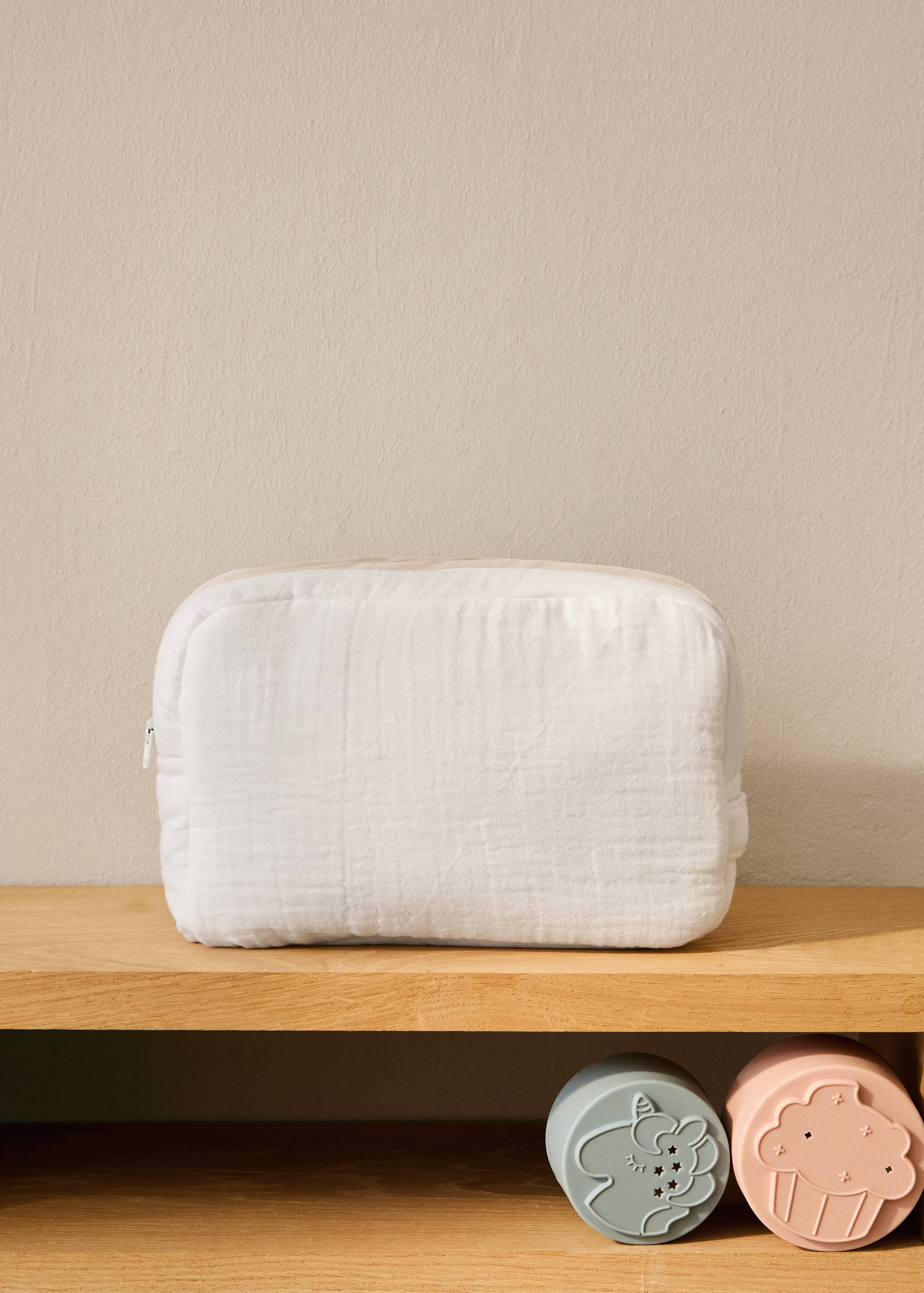 Children’s cotton gauze toiletry bag - General plane