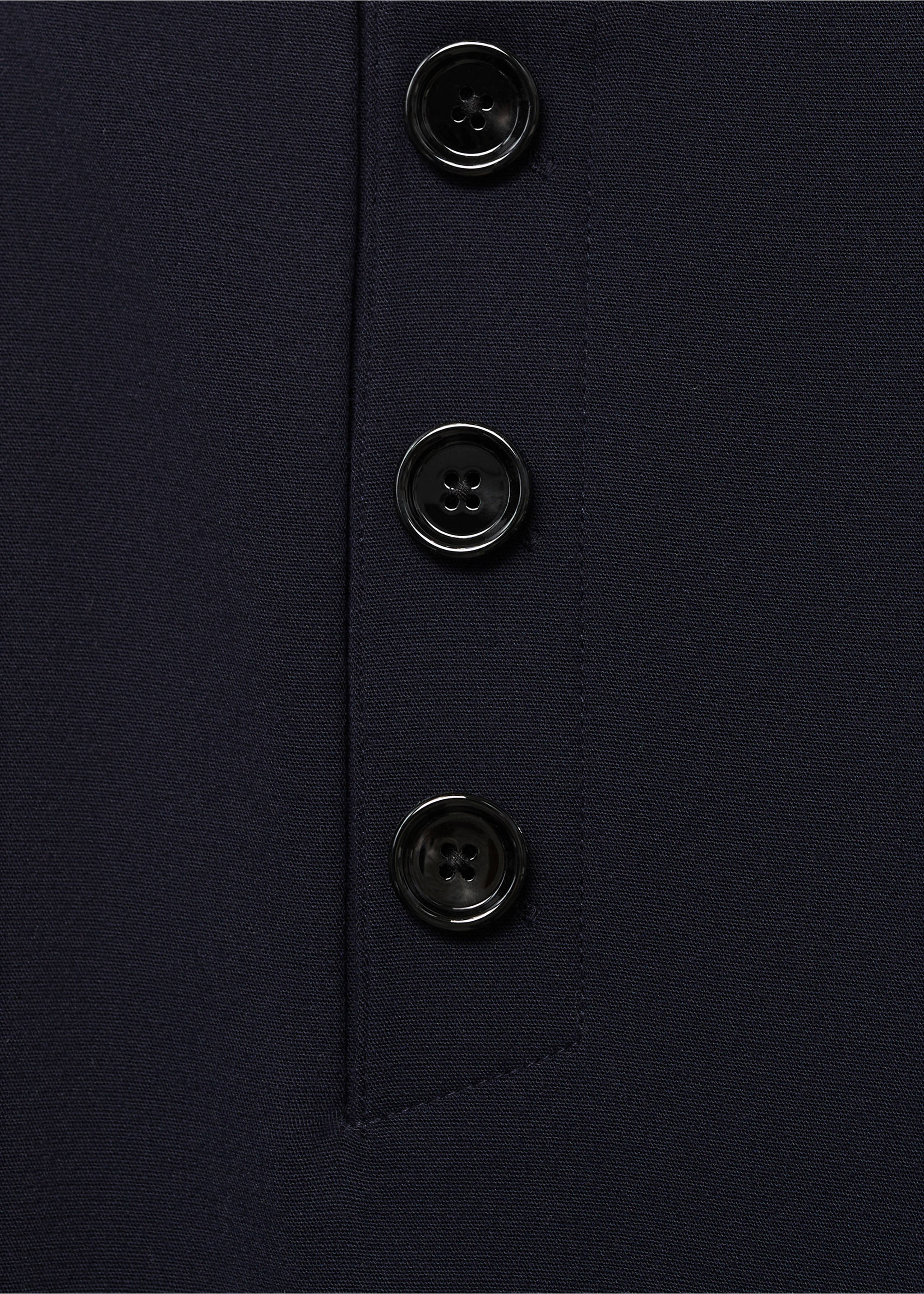 Plain folding umbrella - Details of the article 8, Navy. Ref: 27130258-00.
