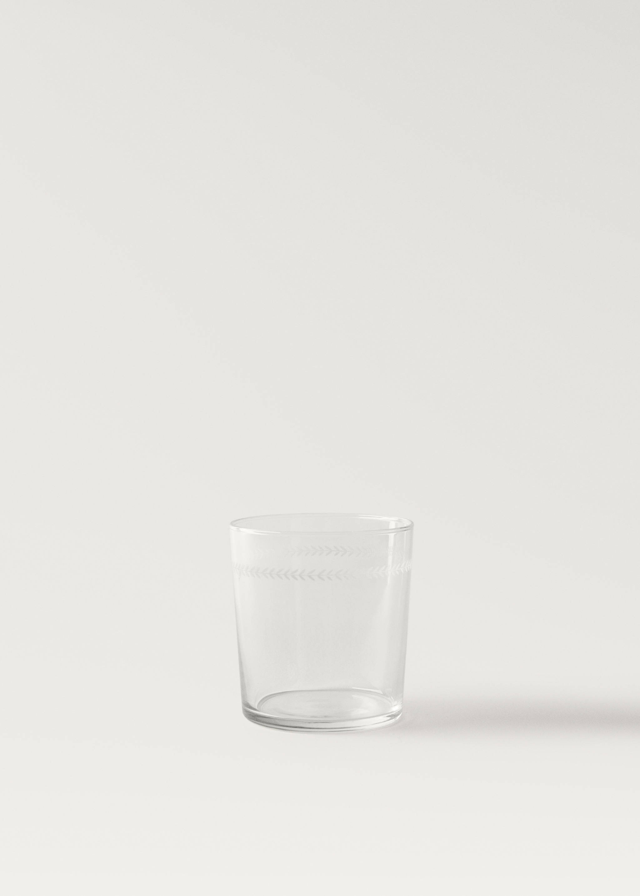 Verre détail chevron petit - Article sans modèle