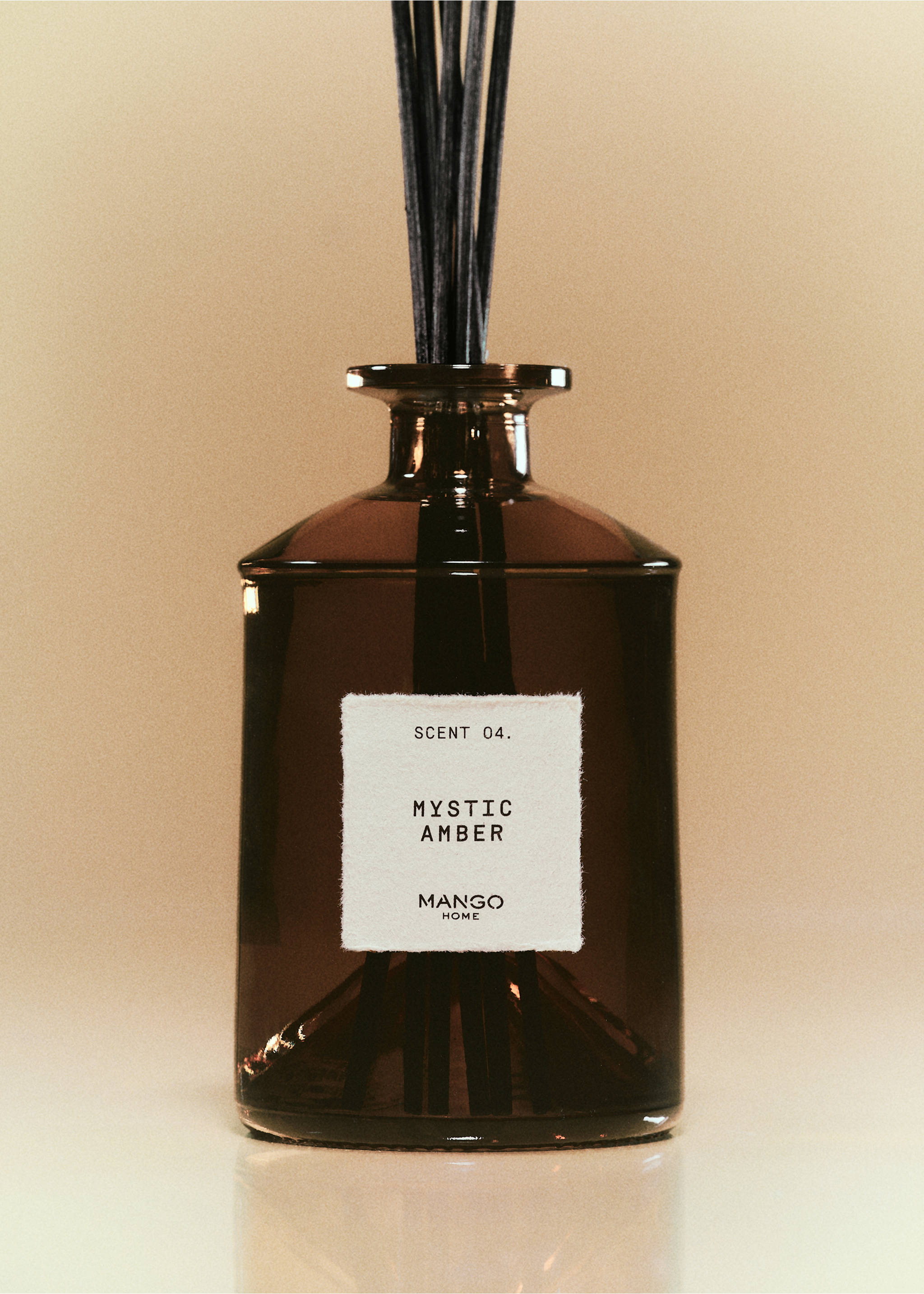 Дифузер с пръчици MYSTIC AMBER 500 мл - Обща равнина, Кафяво. Ref: 27141589-00.