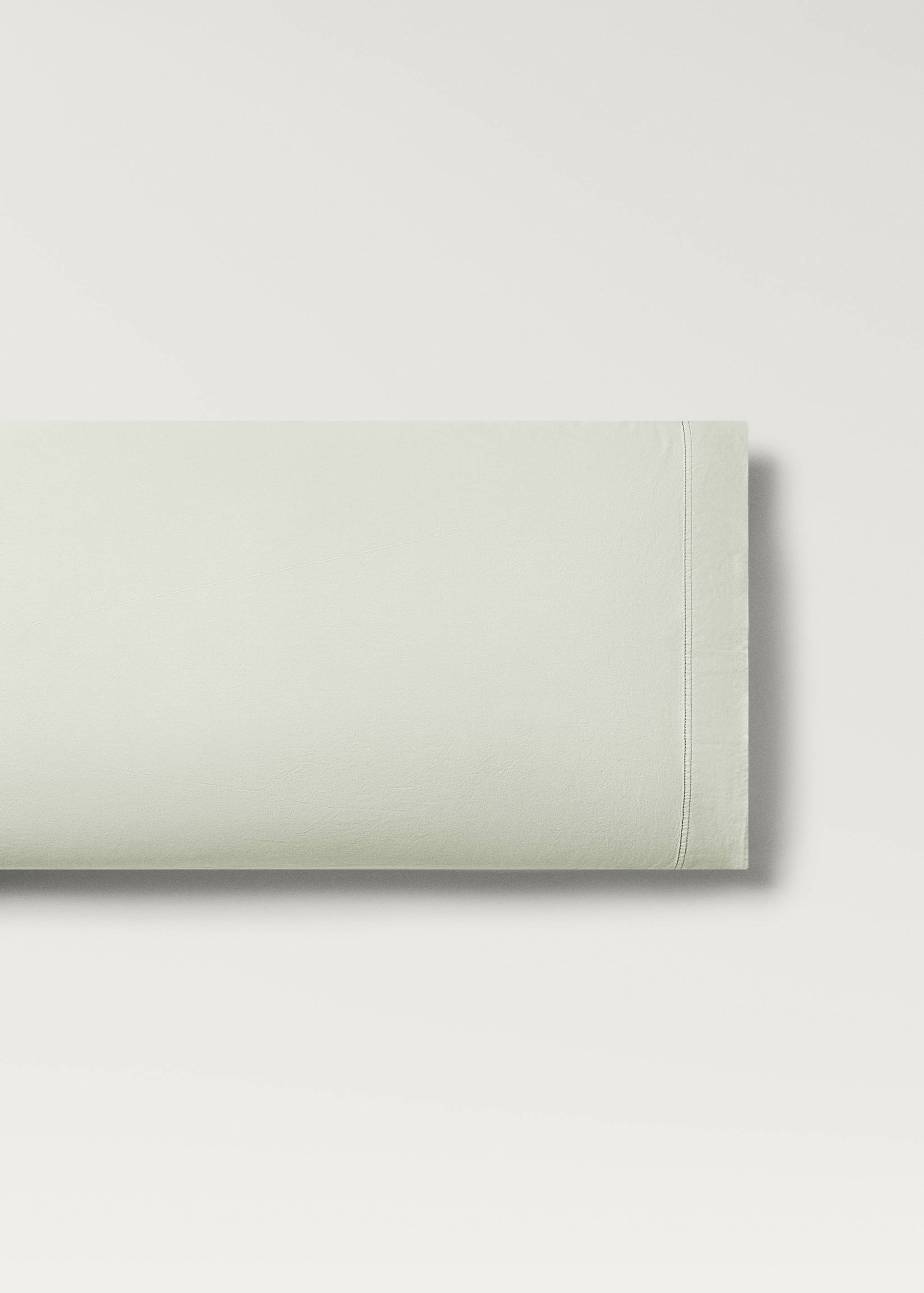 Taie d’oreiller enfant coton lavé double surpiqûre 45x110 cm - Article sans modèle