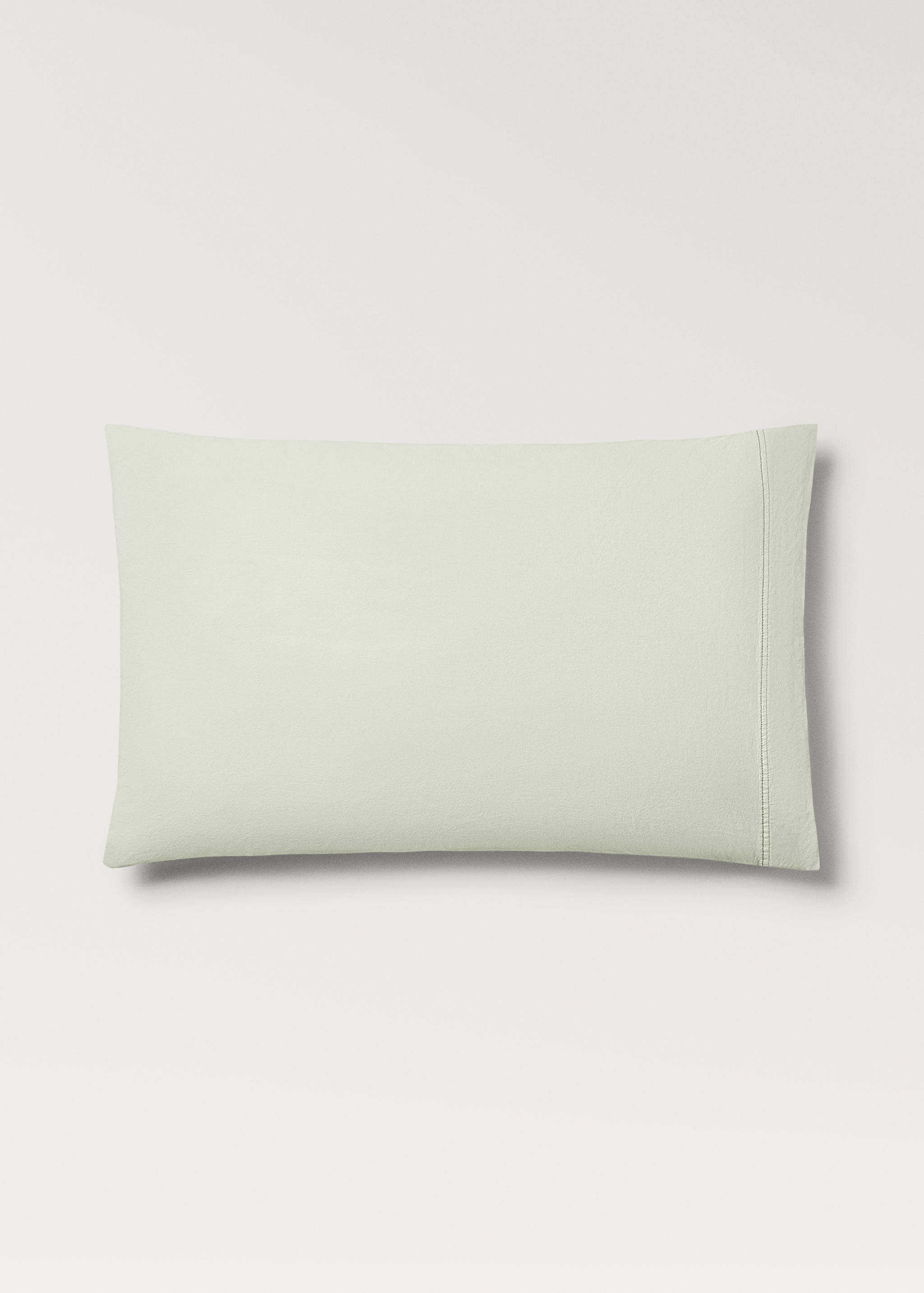 Children's washed cotton double-stitched pillowcase 50x75 cm - Article without model