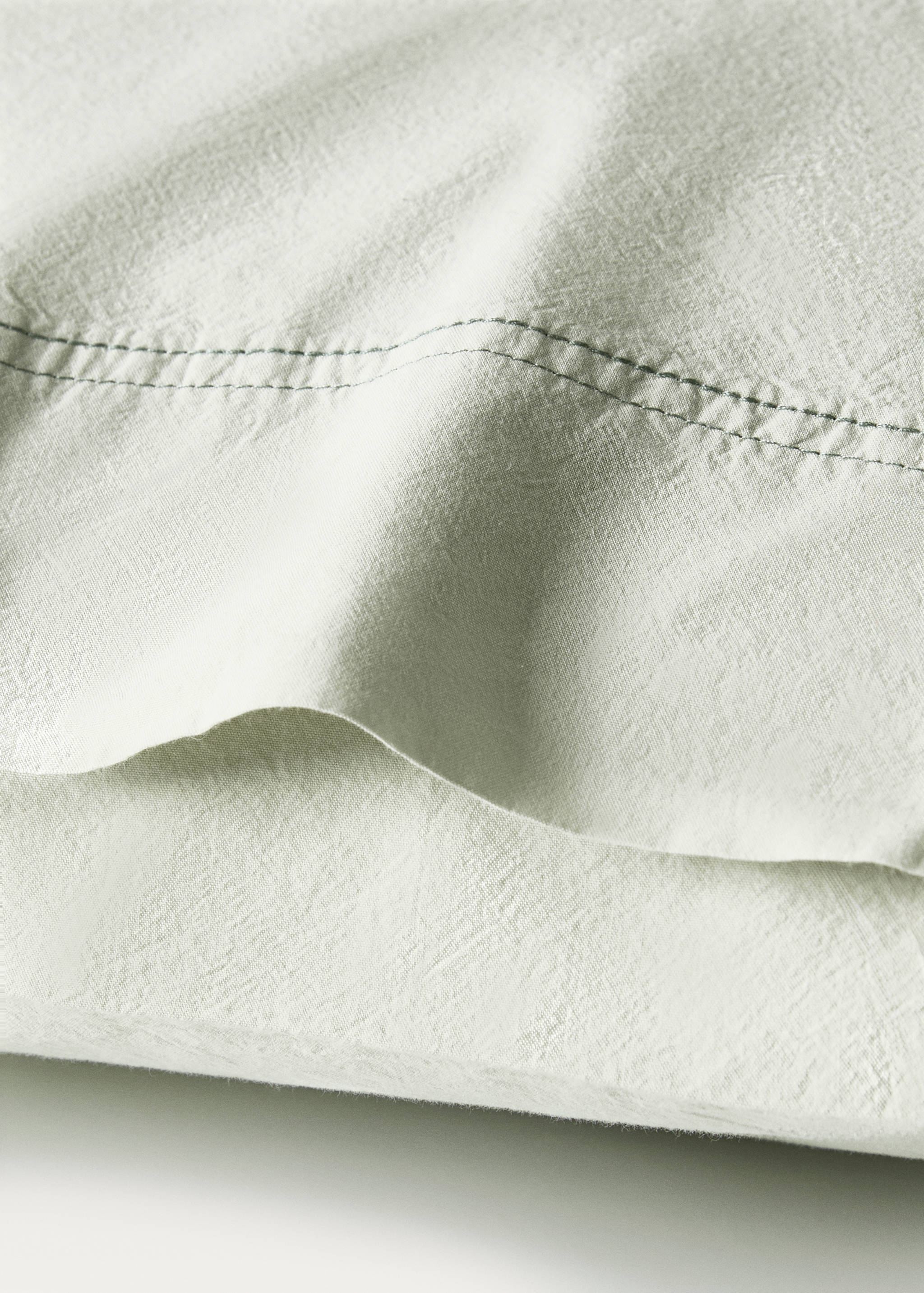 Children's washed cotton double-stitched pillowcase 50x75 cm - Details of the article 1