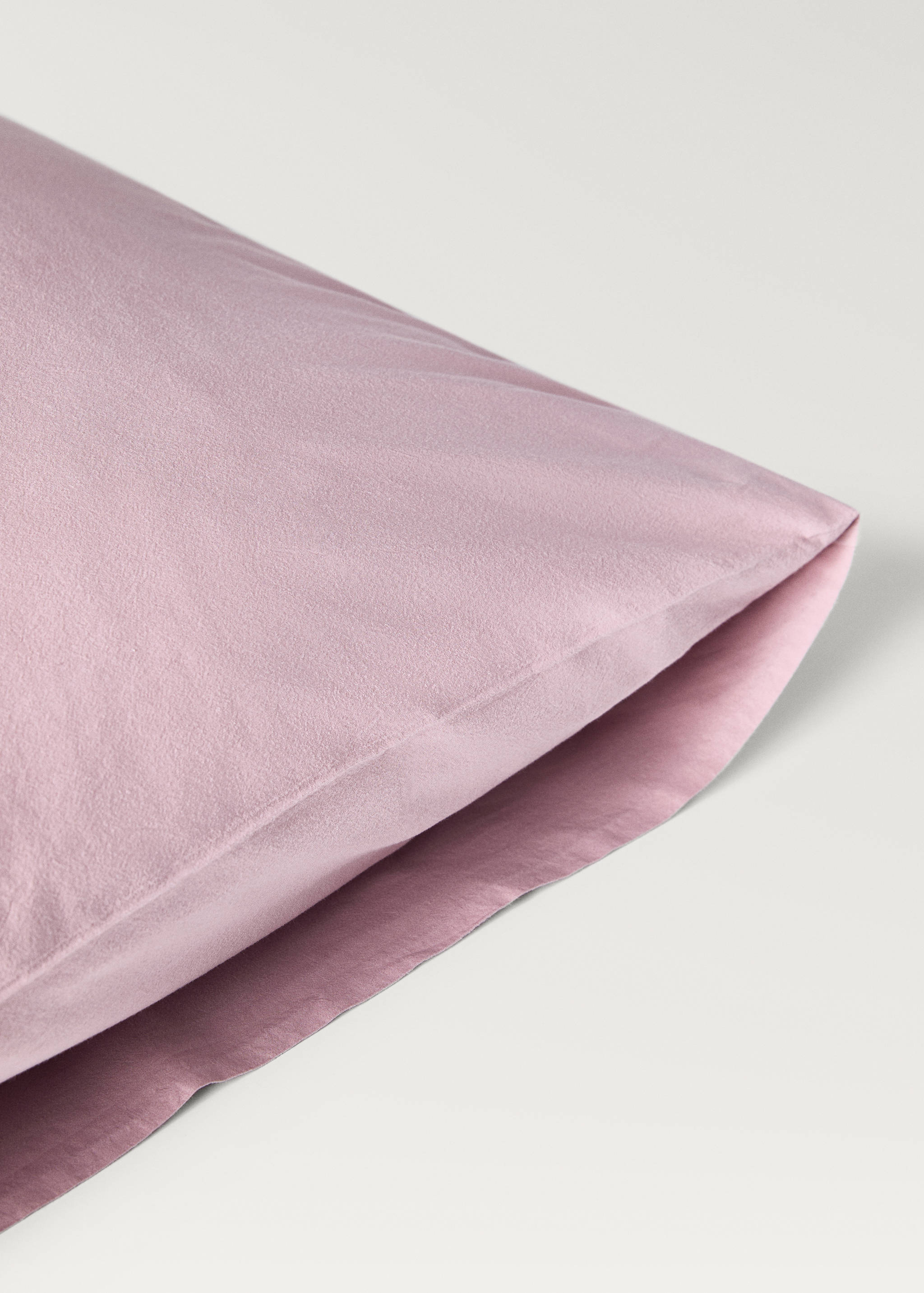 Children's washed cotton double-stitched pillowcase 50x75 cm - Details of the article 2