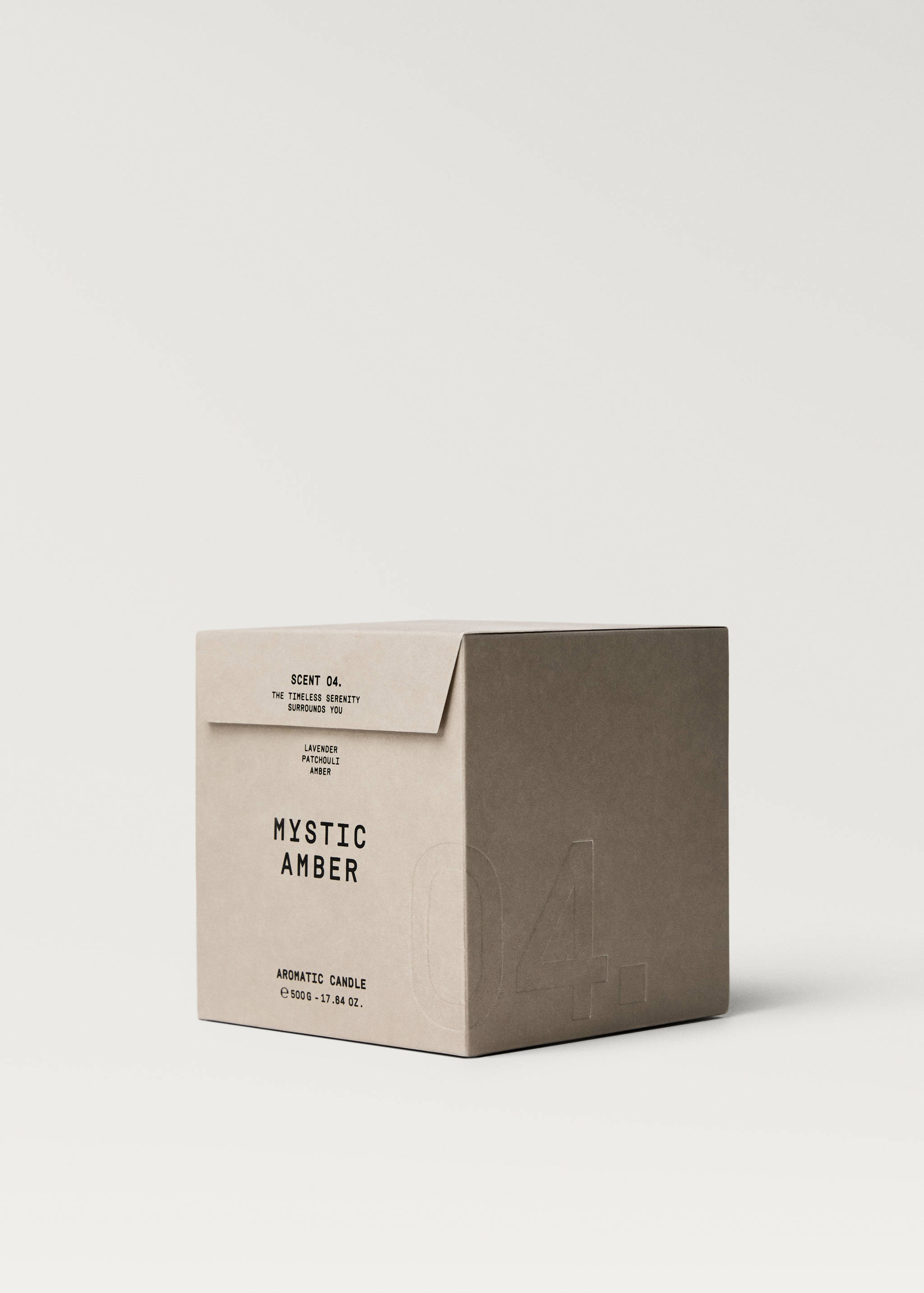 MYSTIC AMBER aromatic candle 500g - Details of the article 2